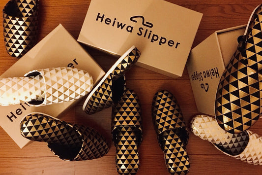 Slippers for celebrating a new house