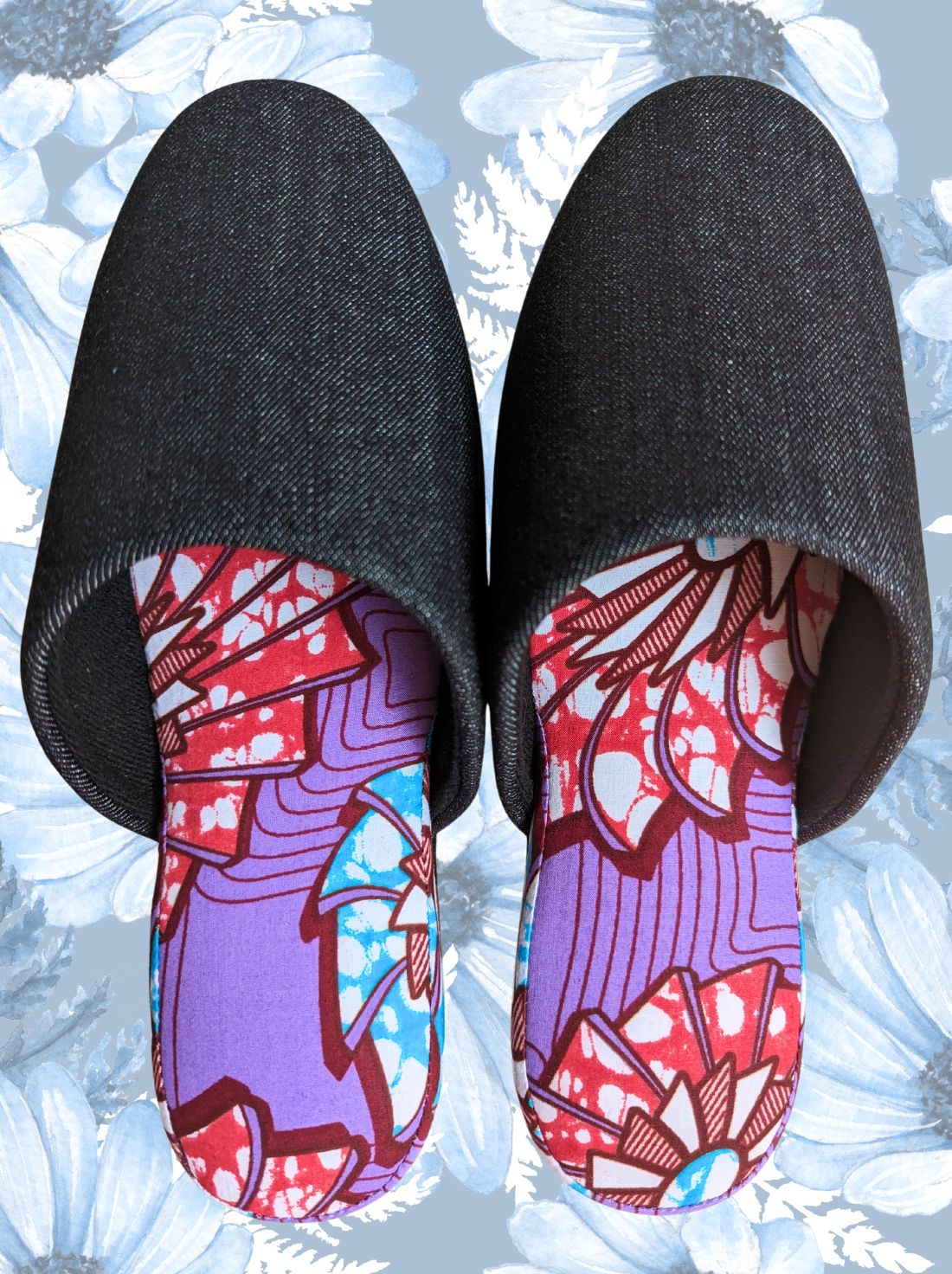 Medium | Denim Mix Slippers 2023AW-M07