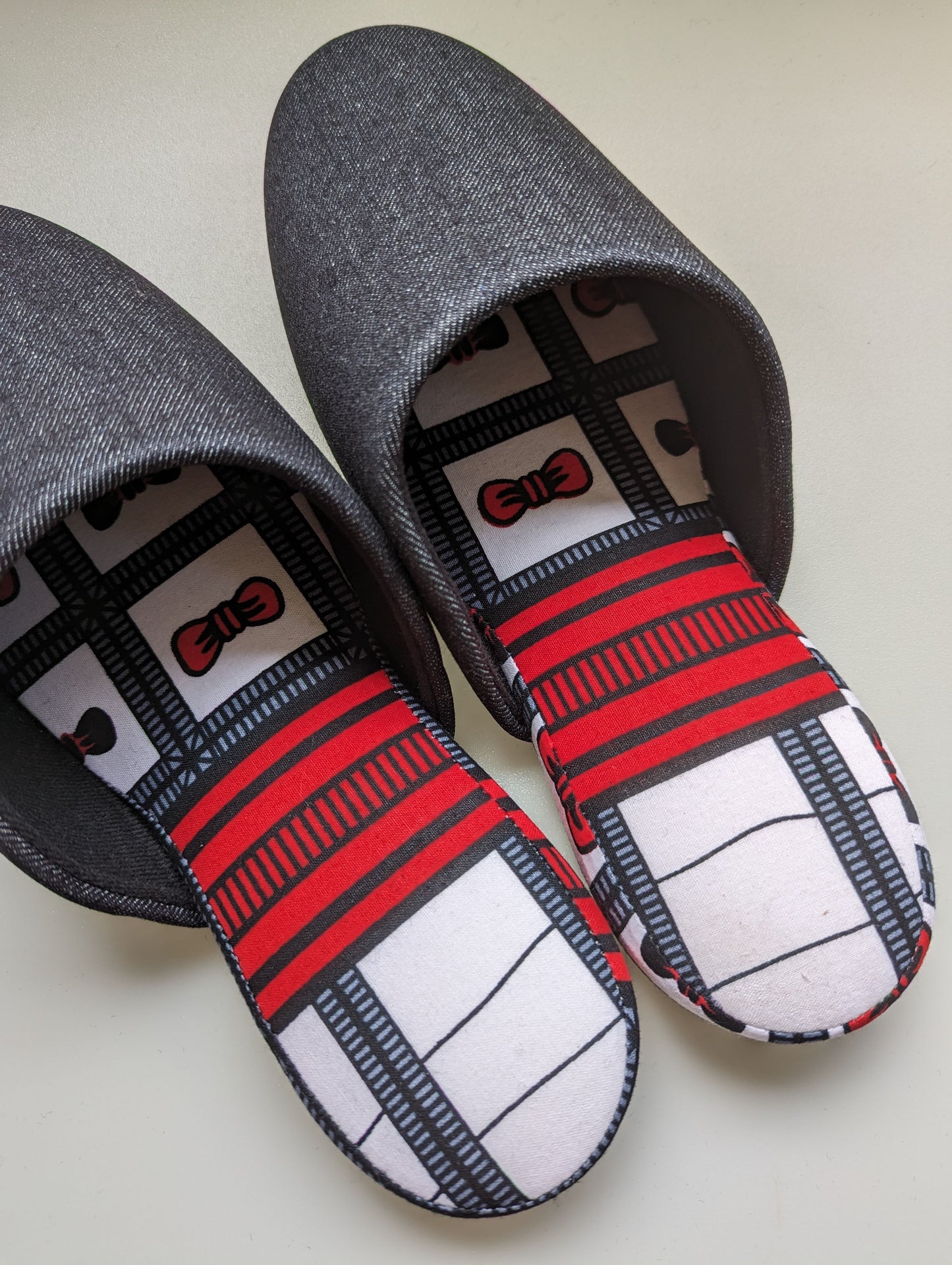 SALE Large | Denim Mix Slippers 2023AW-L06