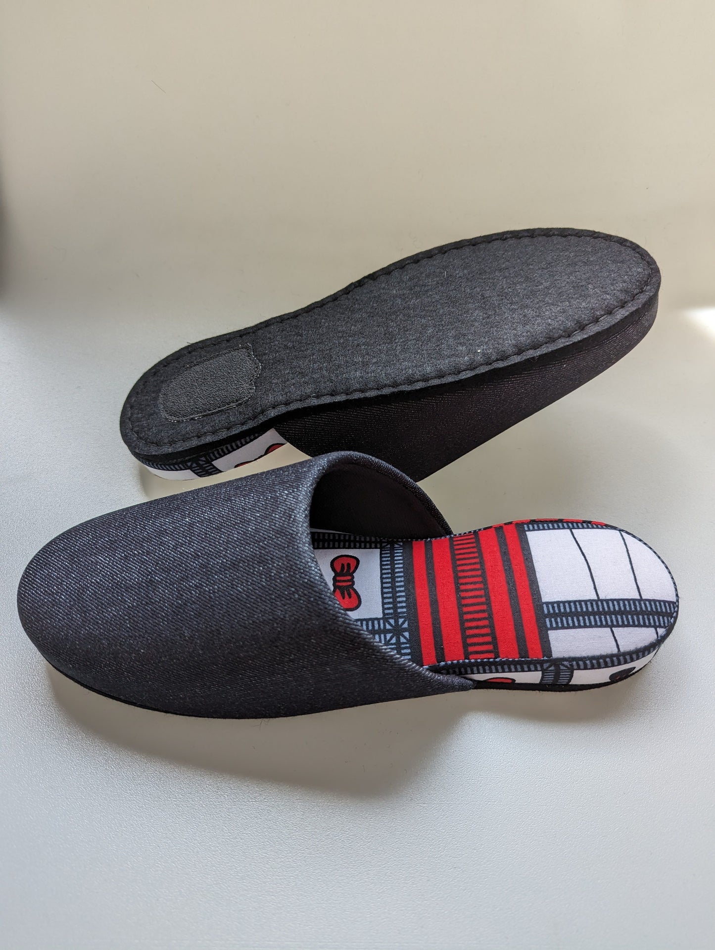 SALE Large | Denim Mix Slippers 2023AW-L06