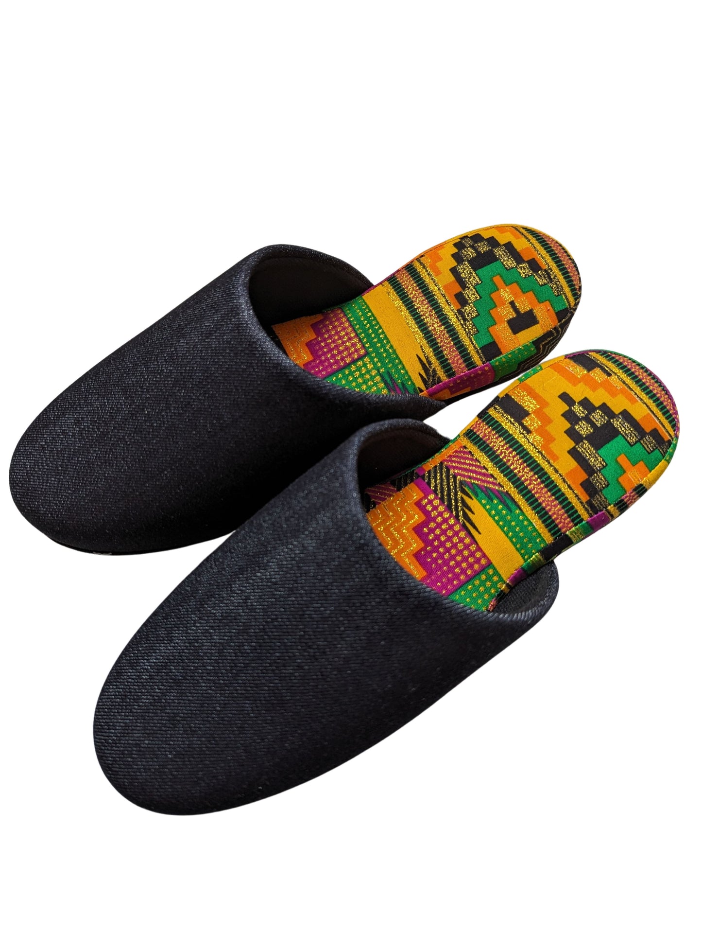 Large | Denim Mix Slippers 2023AW-L04 lamé