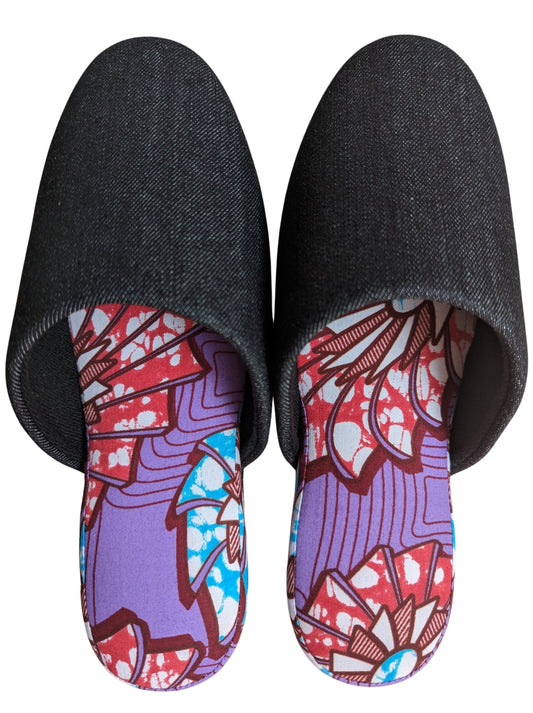 Medium | Denim Mix Slippers 2023AW-M07