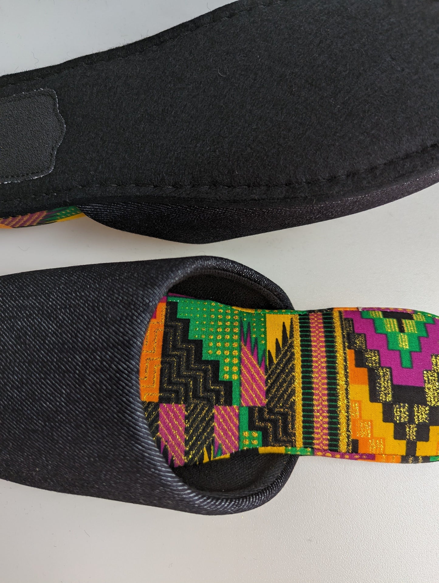 Medium | Denim Mix Slippers 2023AW-M04 lamé