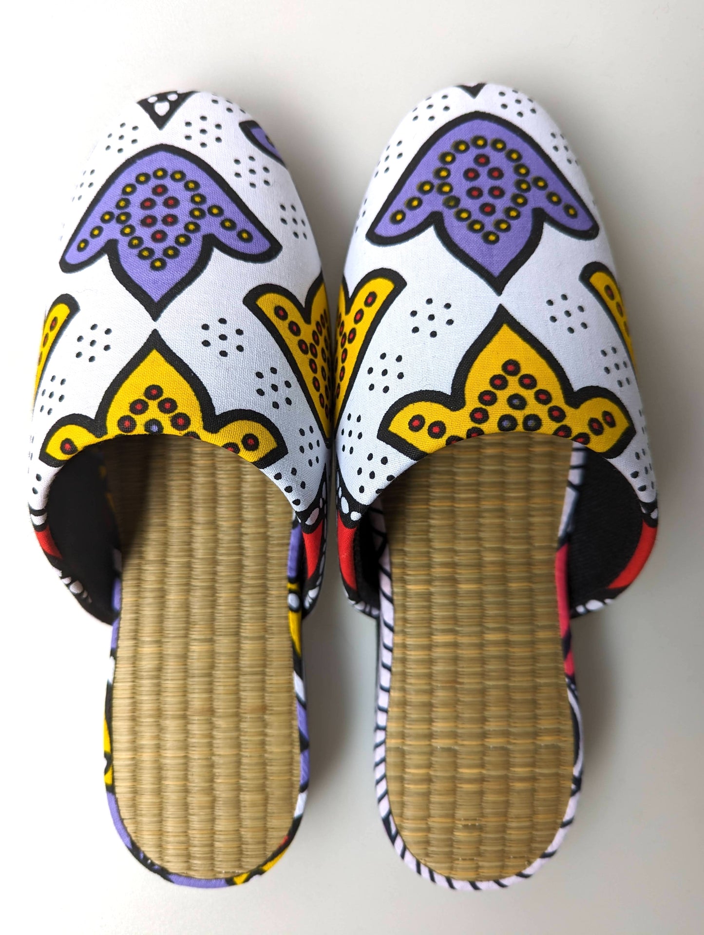 Medium Tatami Print Mix Slippers 2024SS-M01