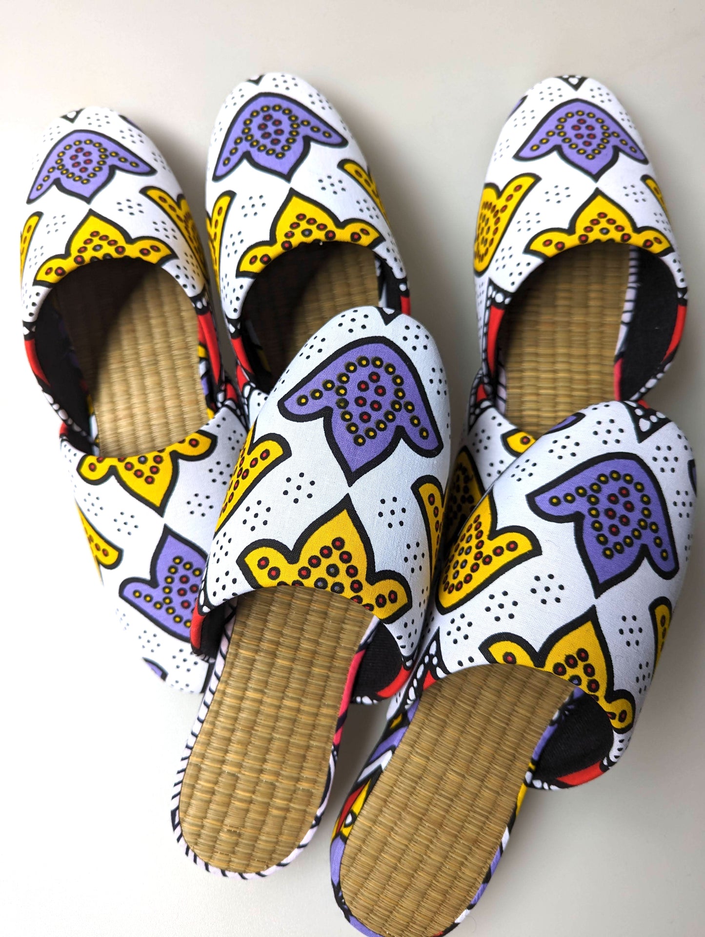 Medium Tatami Print Mix Slippers 2024SS-M01