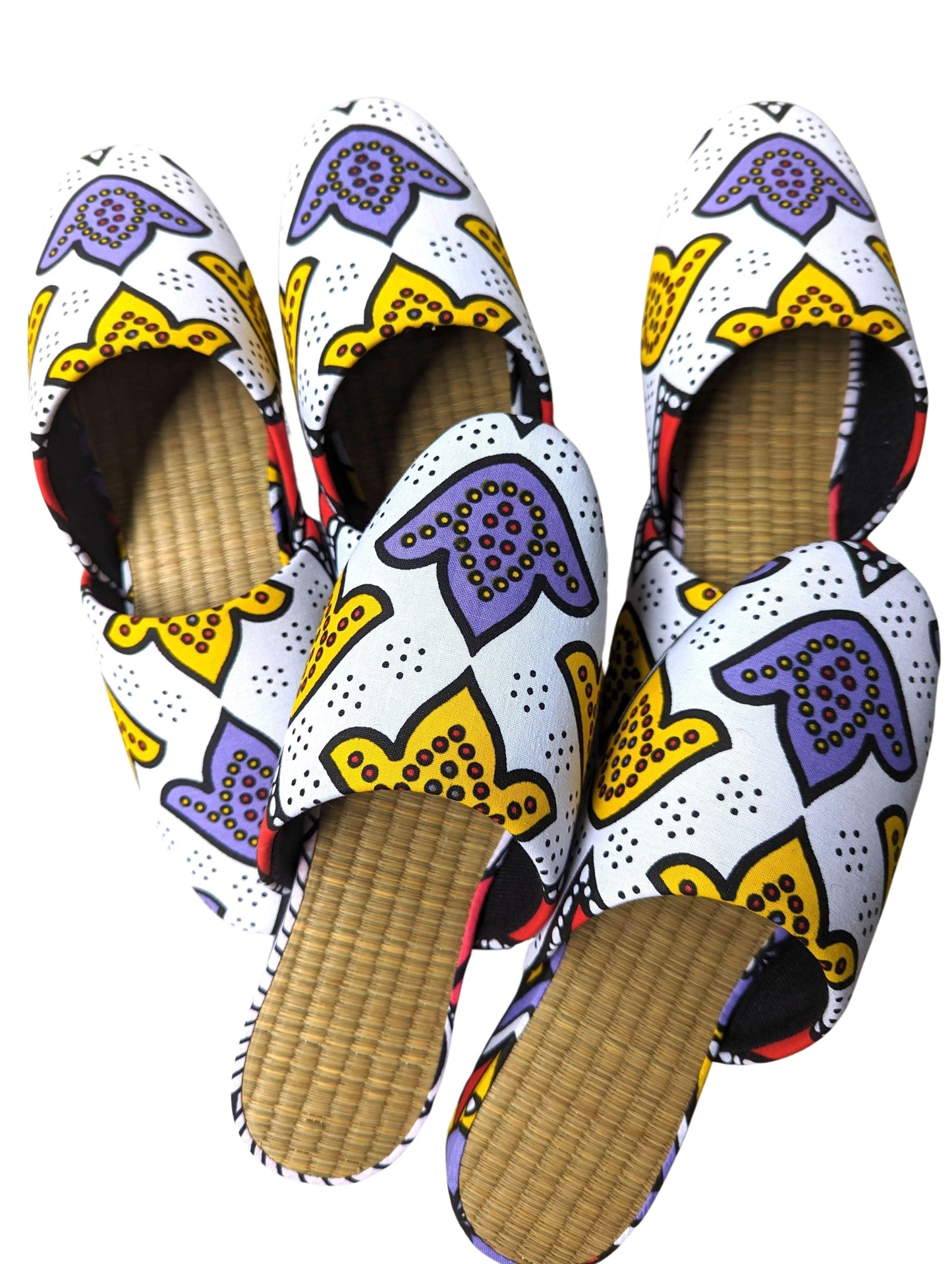 Medium Tatami Print Mix Slippers 2024SS-M01