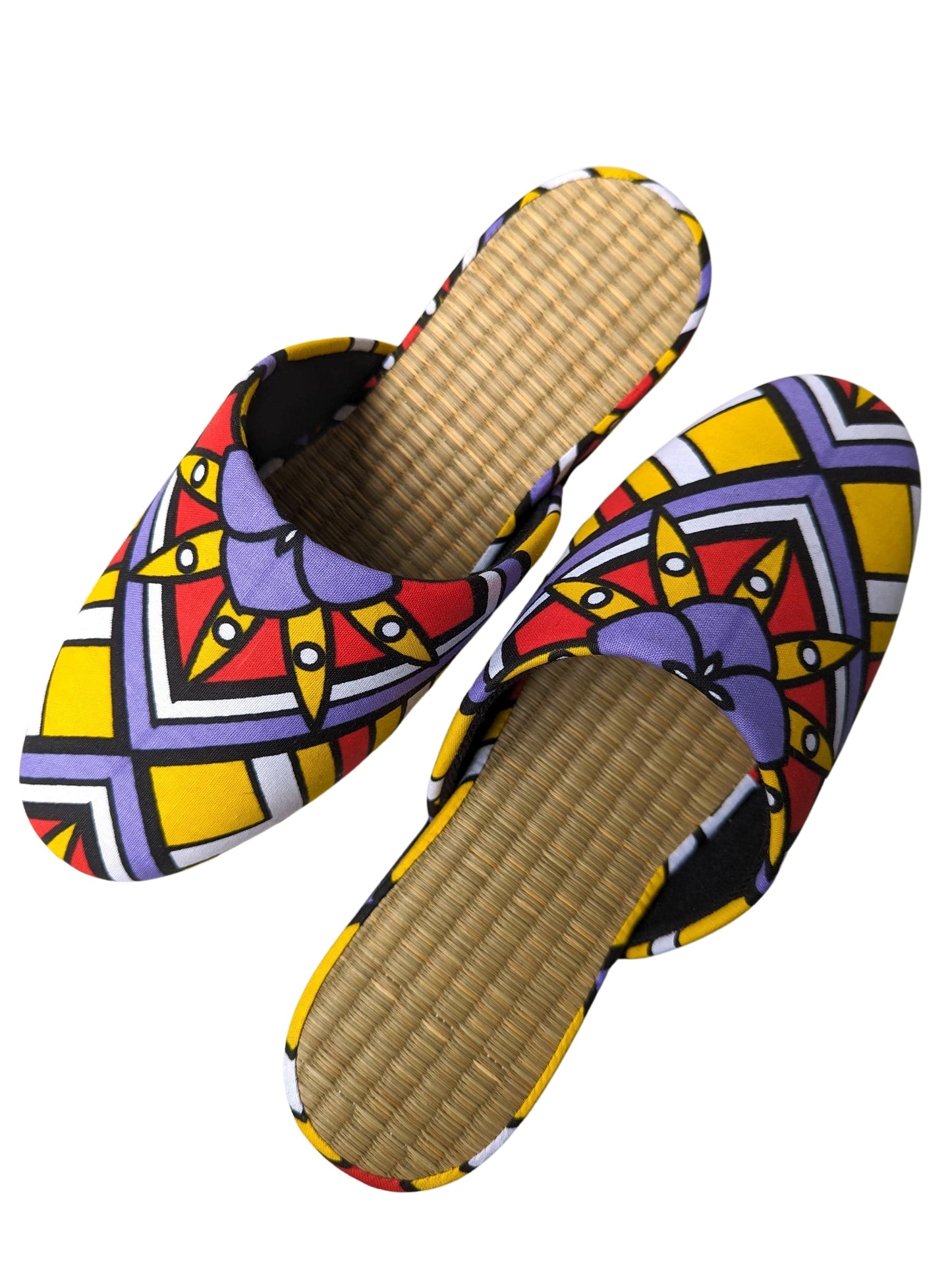 Medium Tatami Print Mix Slippers 2024SS-M04