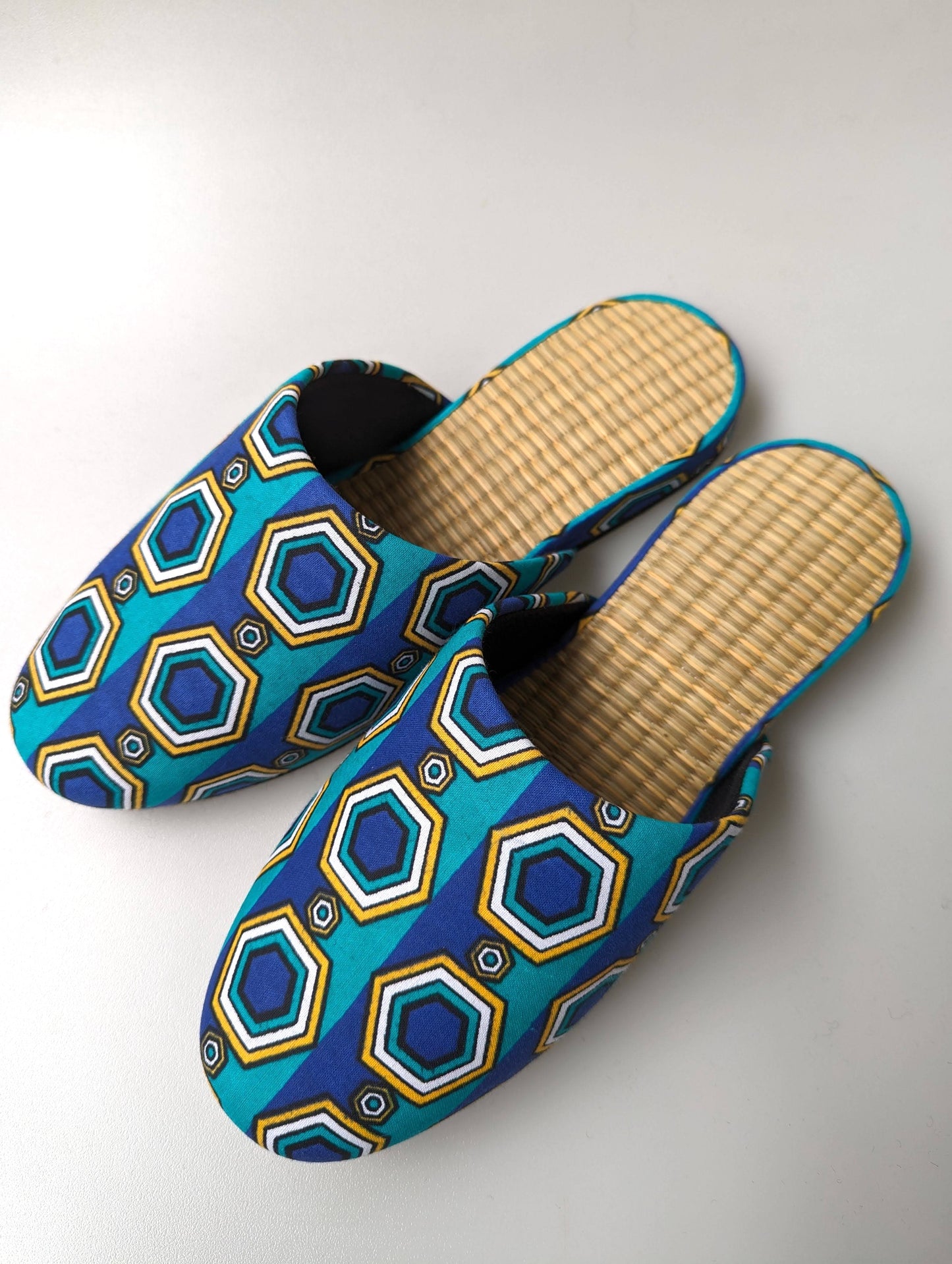 Medium Tatami Print Mix Slippers 2024SS-M05