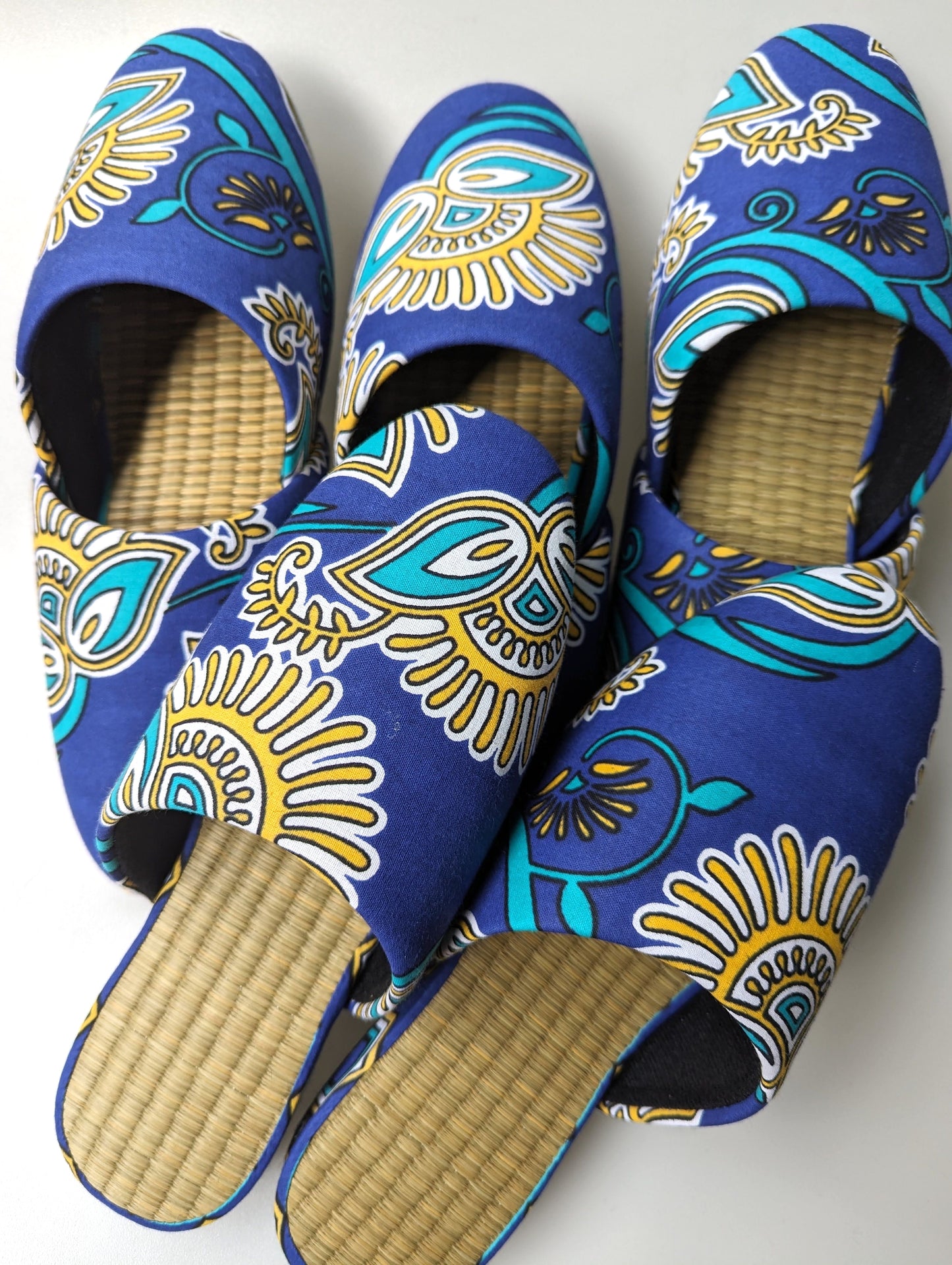 Medium Tatami Print Mix Slippers 2024SS-M06