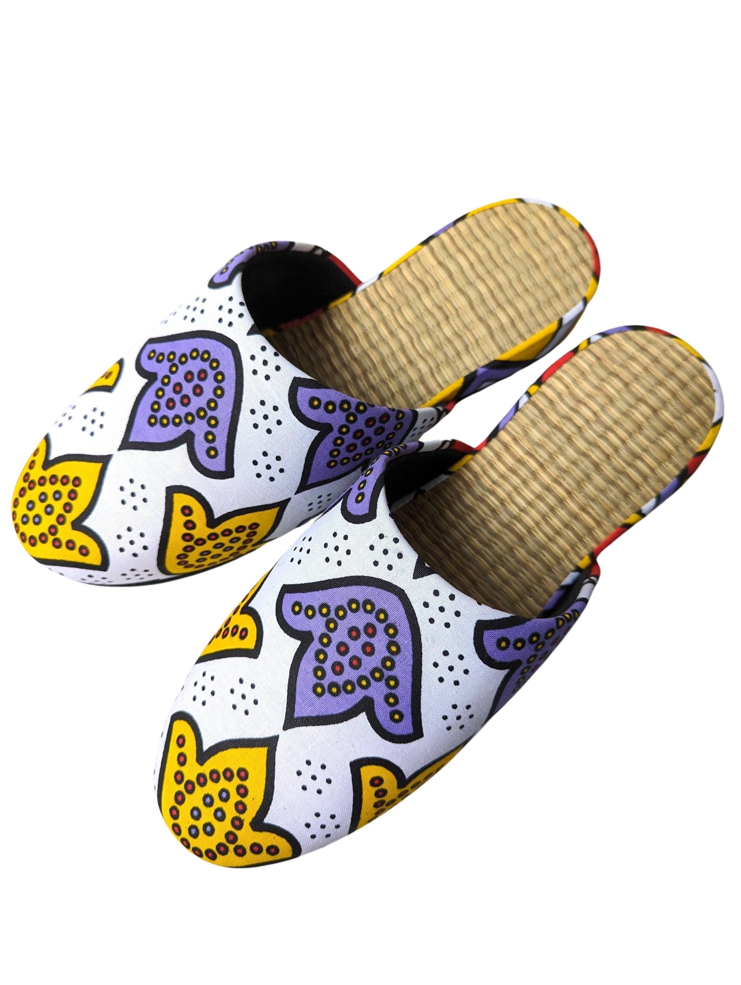 Large Tatami Print Mix Slippers 2024SS-L01