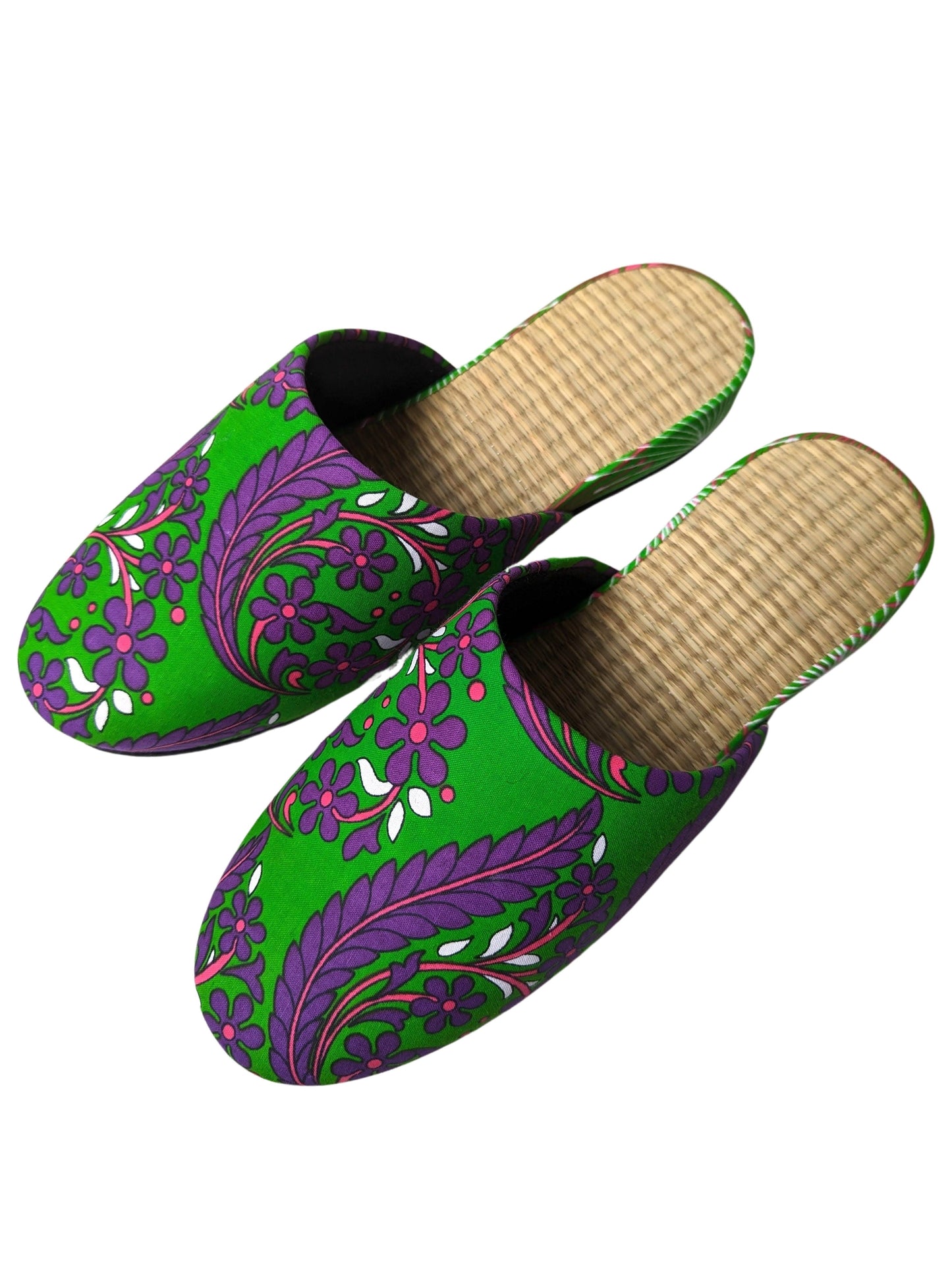 Large Tatami Print Mix Slippers 2024SS-L02