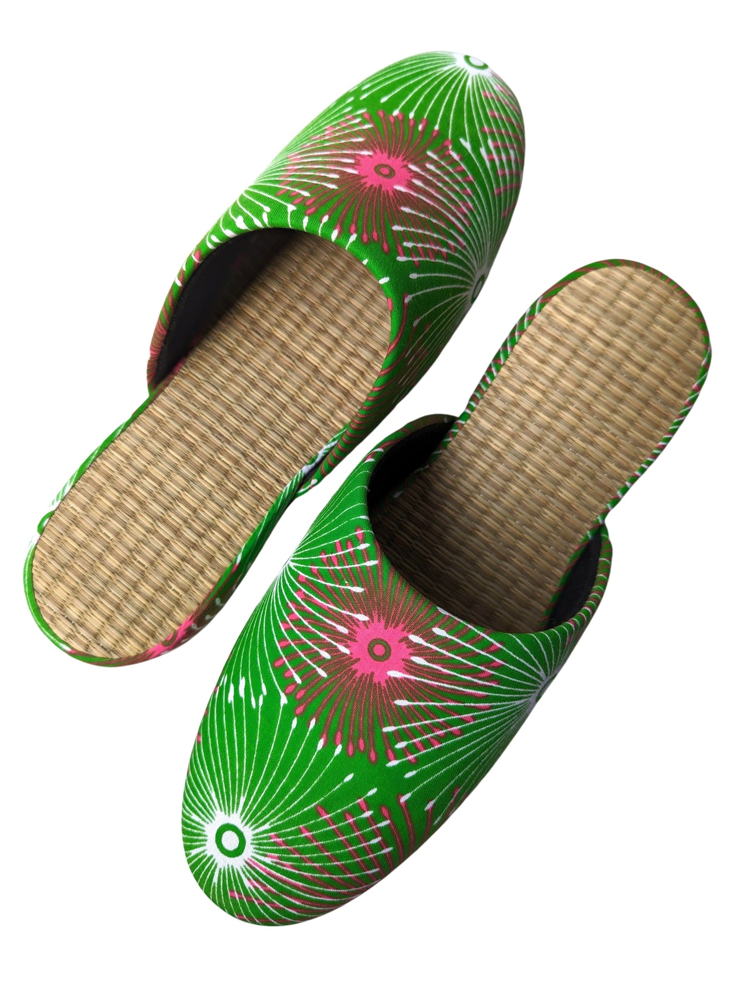 Large Tatami Print Mix Slippers 2024SS-L03