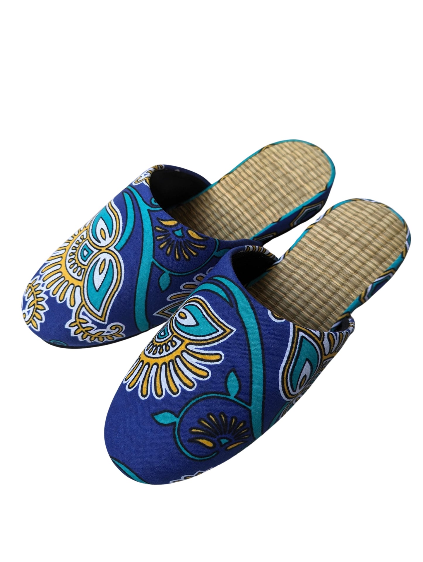 Large Tatami Print Mix Slippers 2024SS-L06