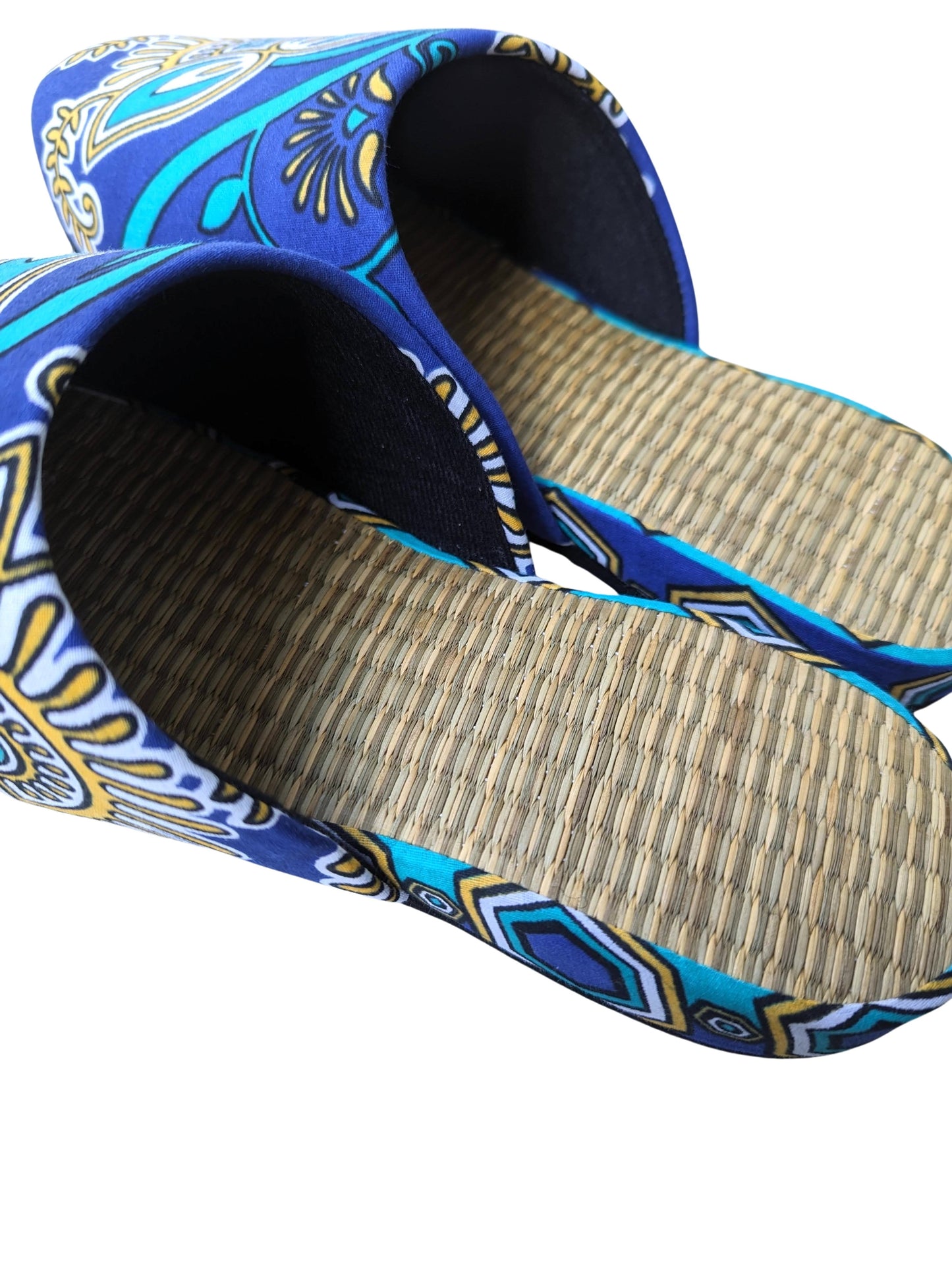 Large Tatami Print Mix Slippers 2024SS-L06