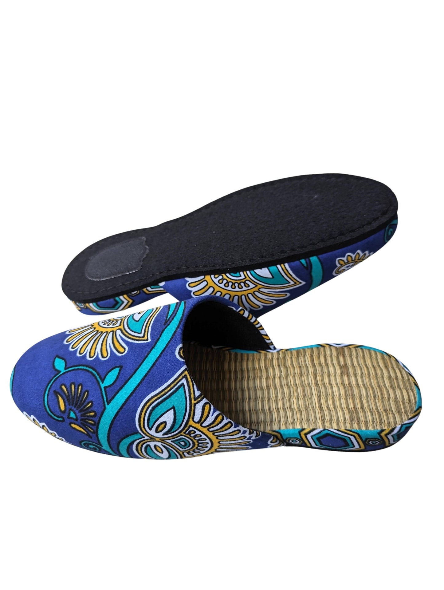 Large Tatami Print Mix Slippers 2024SS-L06