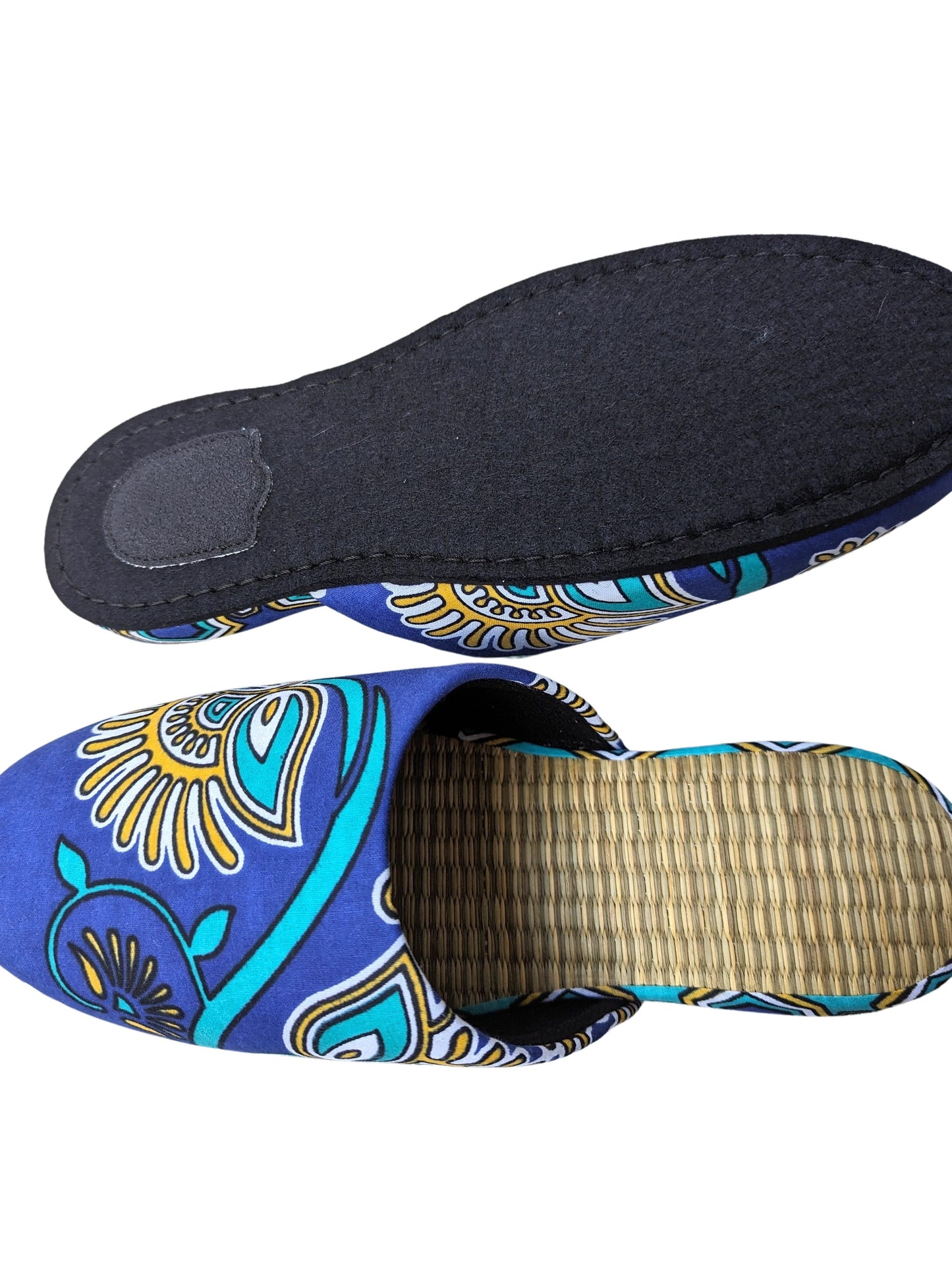 Large Tatami Print Mix Slippers 2024SS-L06