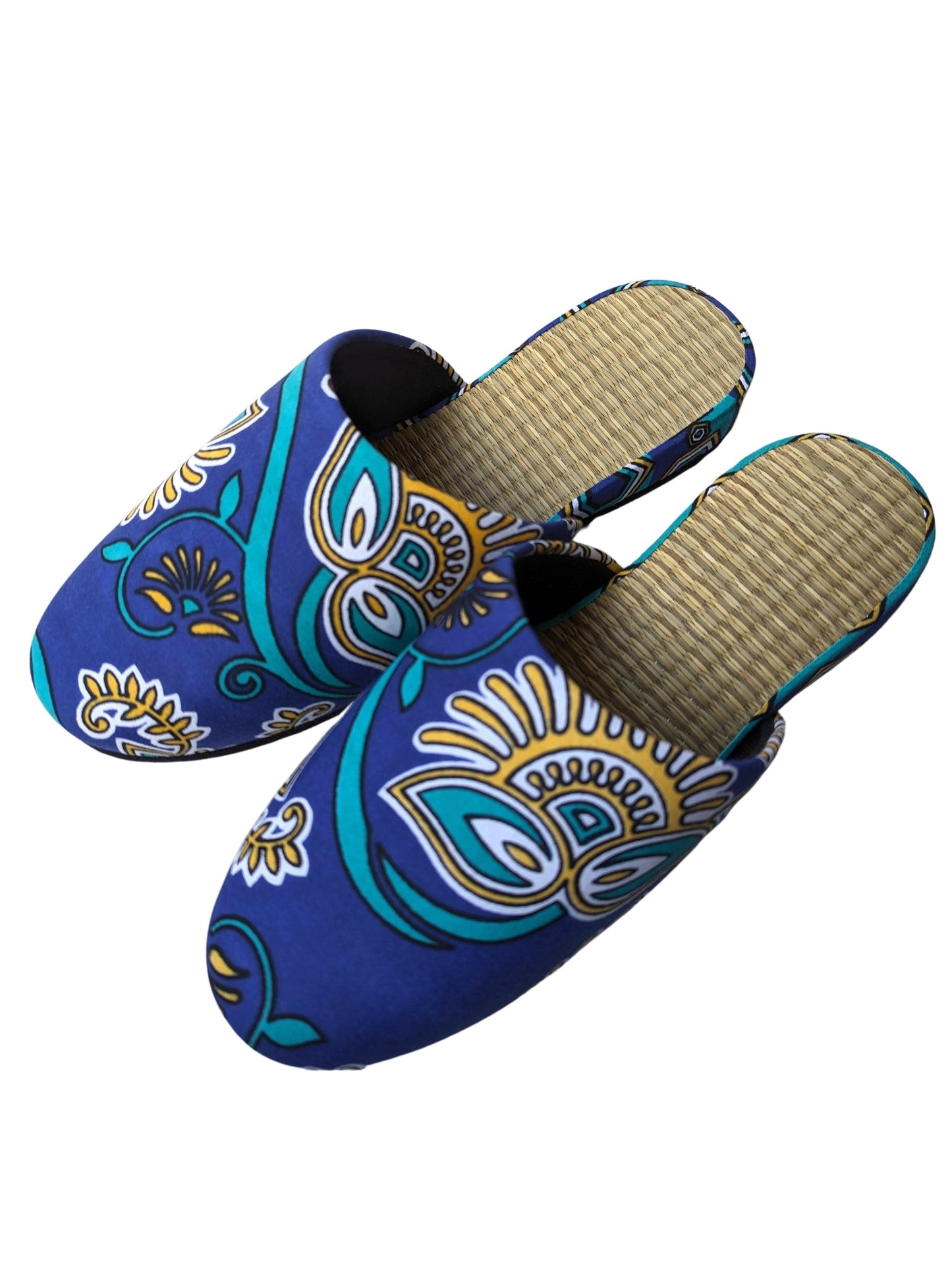 Large Tatami Print Mix Slippers 2024SS-L06