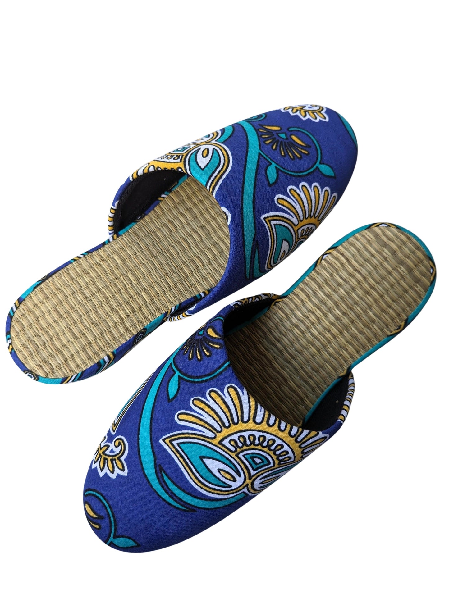 Large Tatami Print Mix Slippers 2024SS-L06