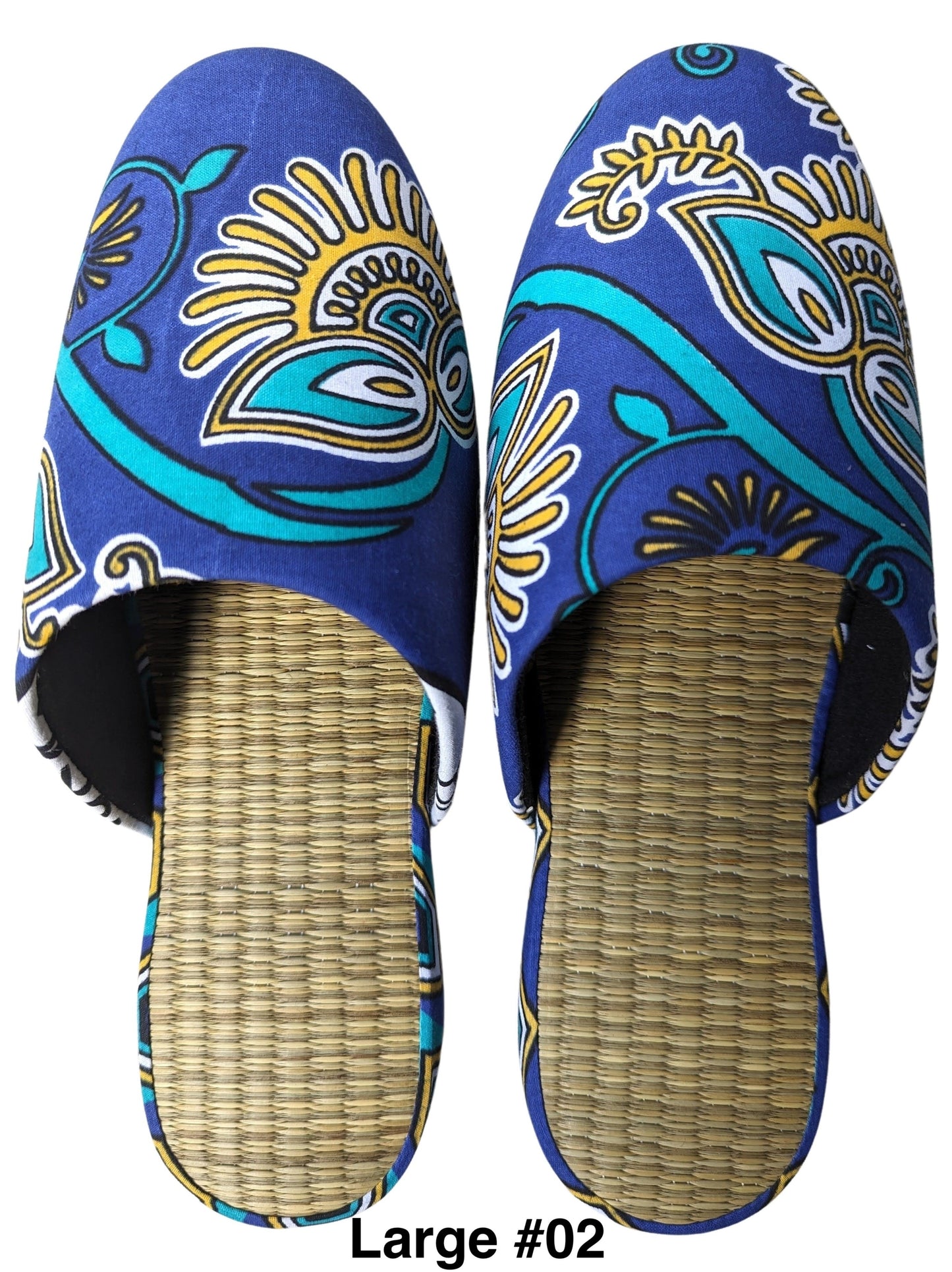 Large Tatami Print Mix Slippers 2024SS-L06