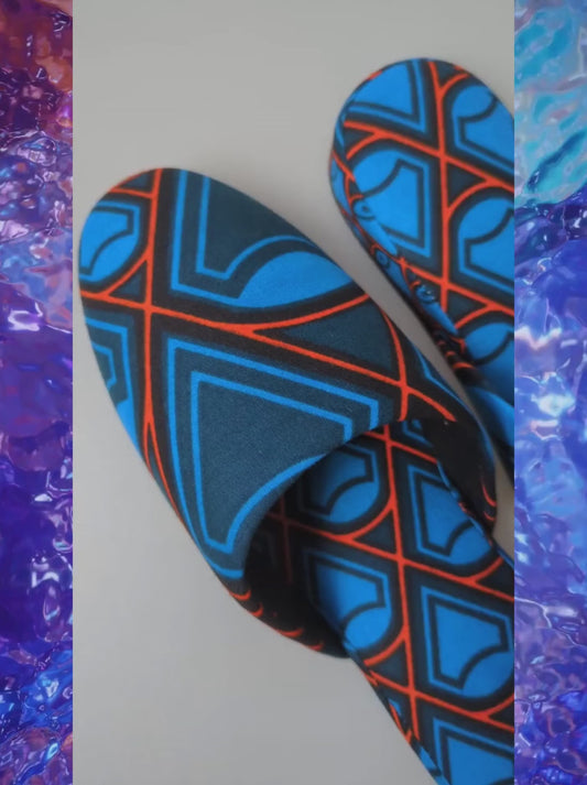 Medium | Print Mix Slippers 2023AW-M02