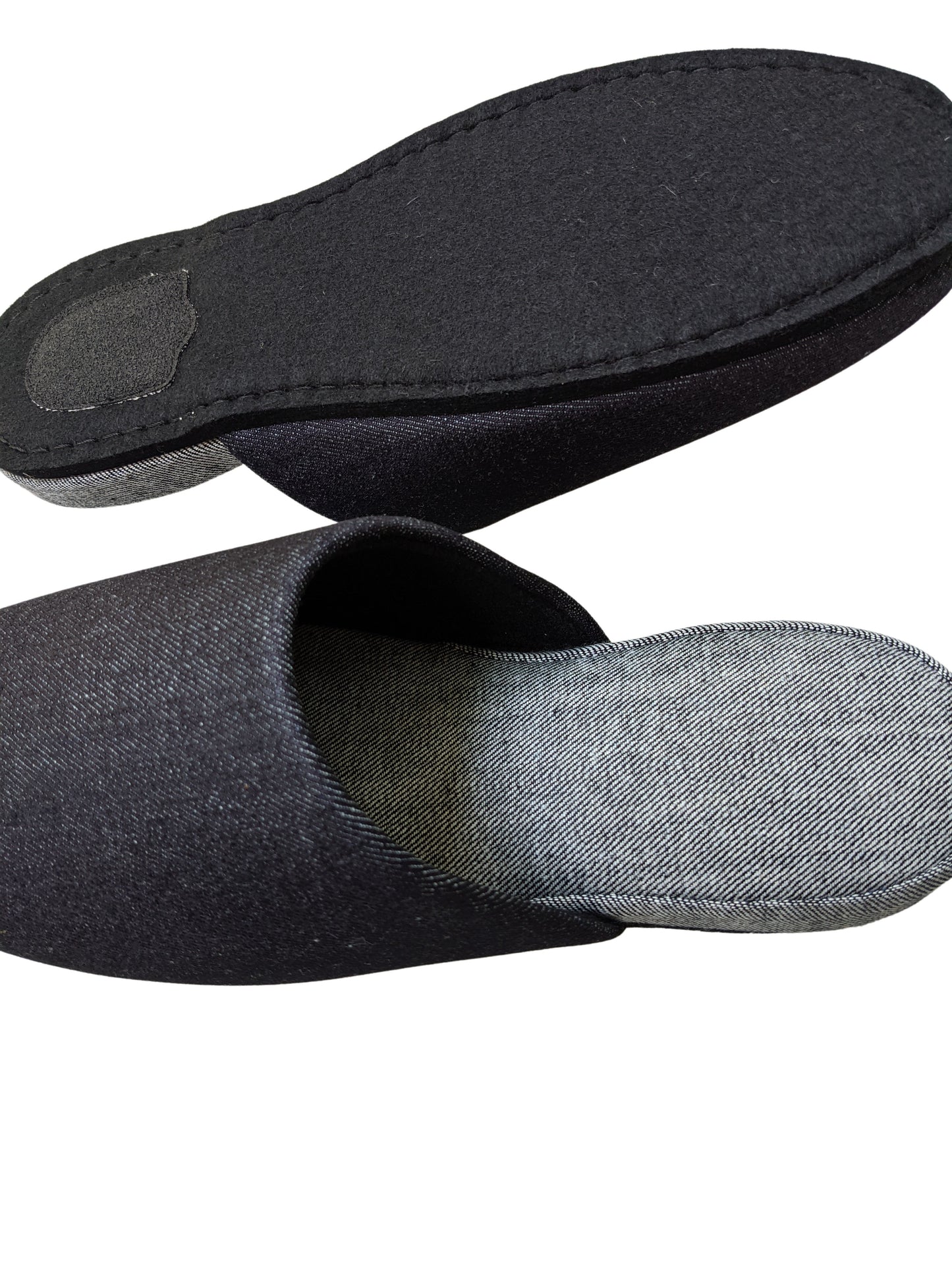 Denim Hiroshima Slippers Simple 4 size [Small / Medium / Large / XL]