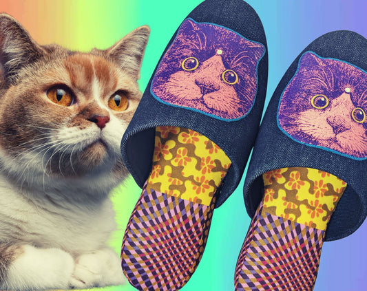 Where Can You Wear These Meow-tastic Slippers?