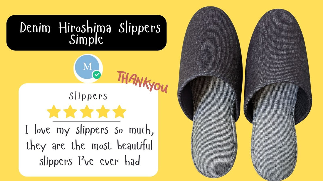 Reviews: Denim Hiroshima Slippers Simple 4 size