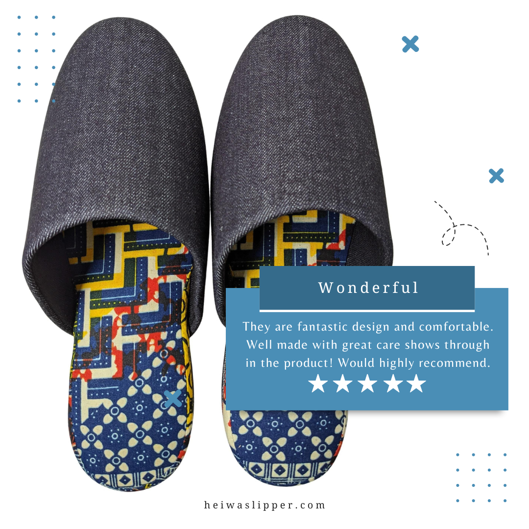 Review | Denim Mix Slippers 2021AW-L803