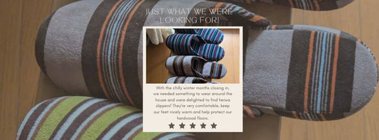 REVIEW | Upcycled Brushed Stripe Slippers #01 01/04/25