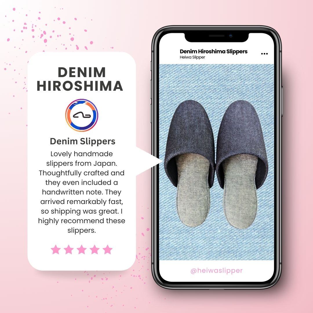 Review | Denim Hiroshima Slippers Simple 04/07/24