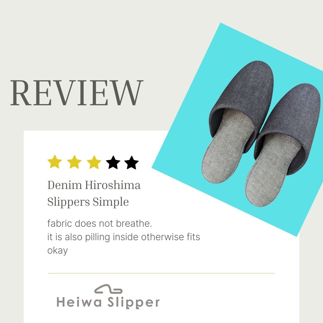 Review | Denim Hiroshima Slippers Simple 05/29/24