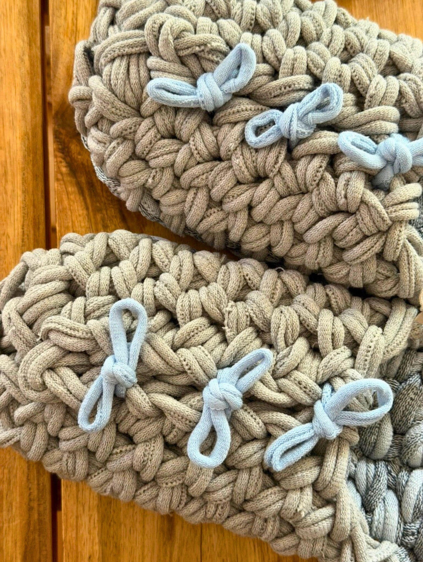 Large | Knit up-cycle slippers 2025-Large34 [Large]