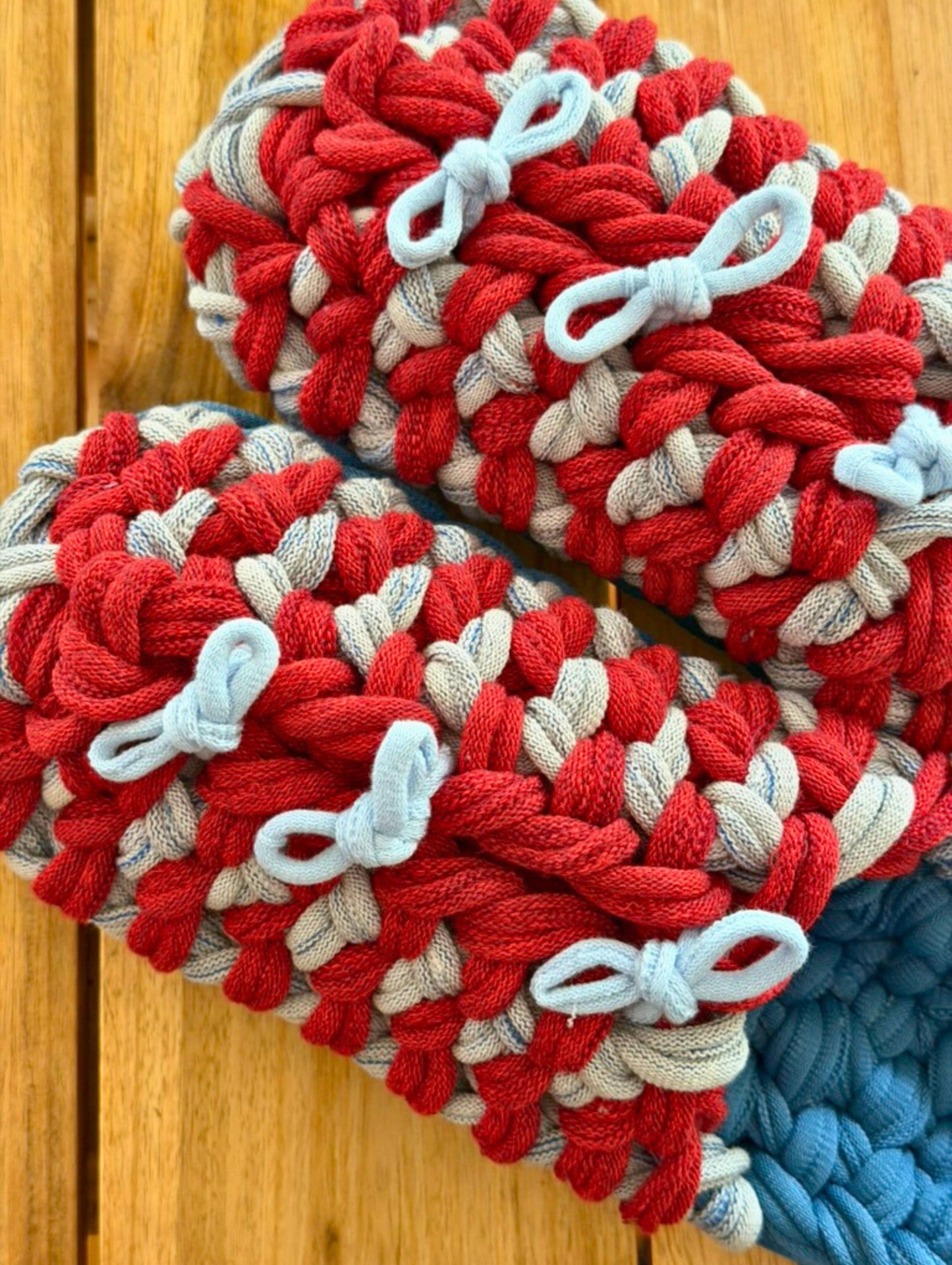 XL | Knit up-cycle slippers 2025-XL15 [XL]