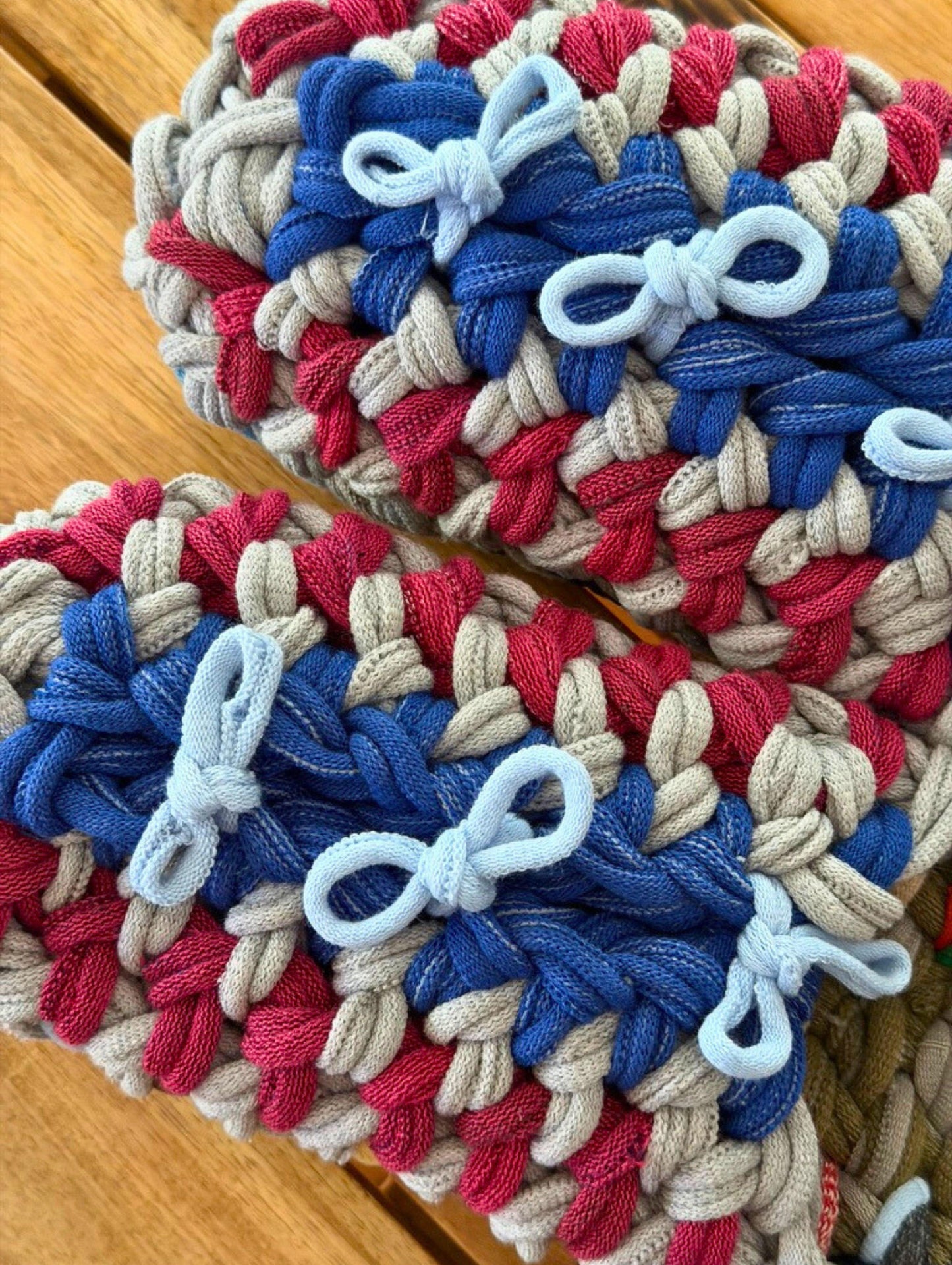 XL | Knit up-cycle slippers 2025-XL24 [XL] 27.5cm / Regular / 500g