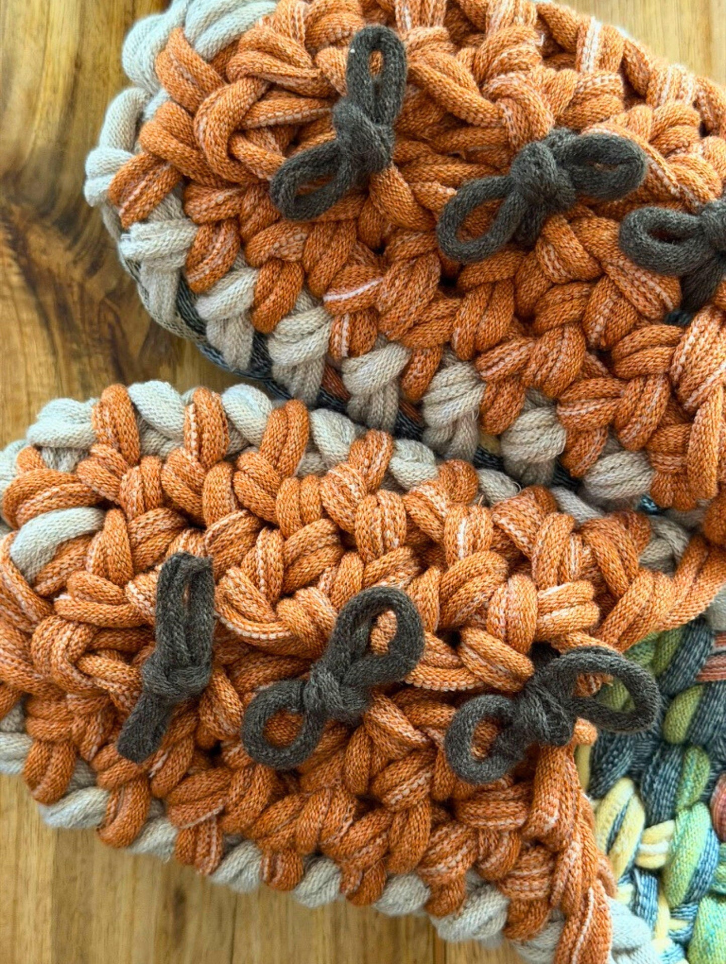 Large | Knit up-cycle slippers 2025-Large38 [Large]