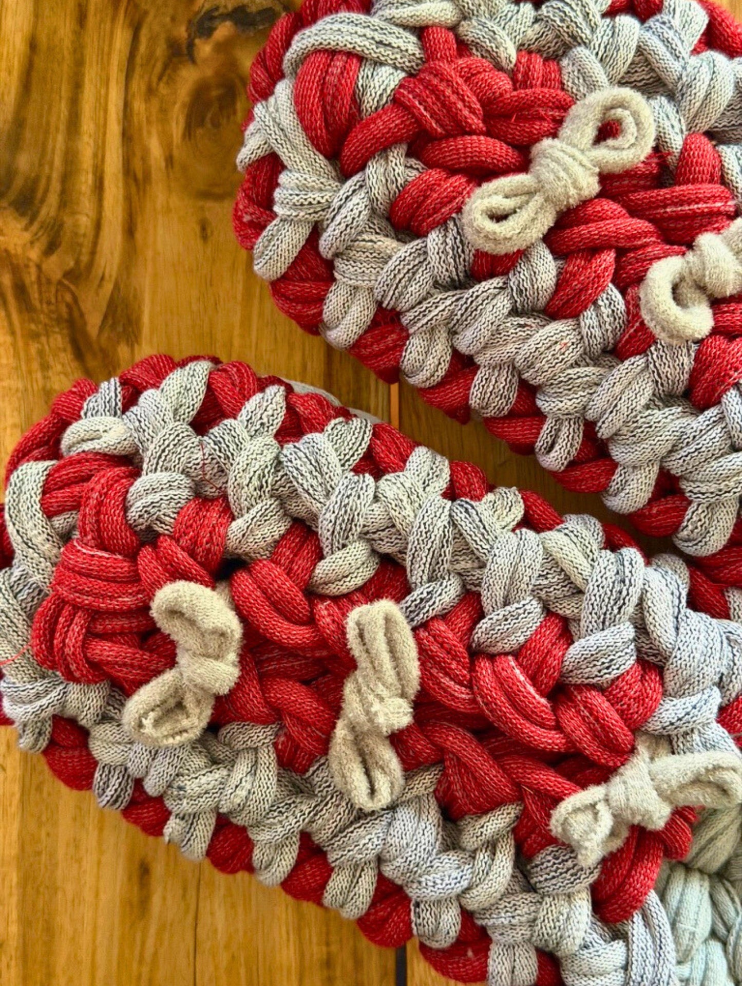 Large | Knit up-cycle slippers 2025-Large41 [Large]