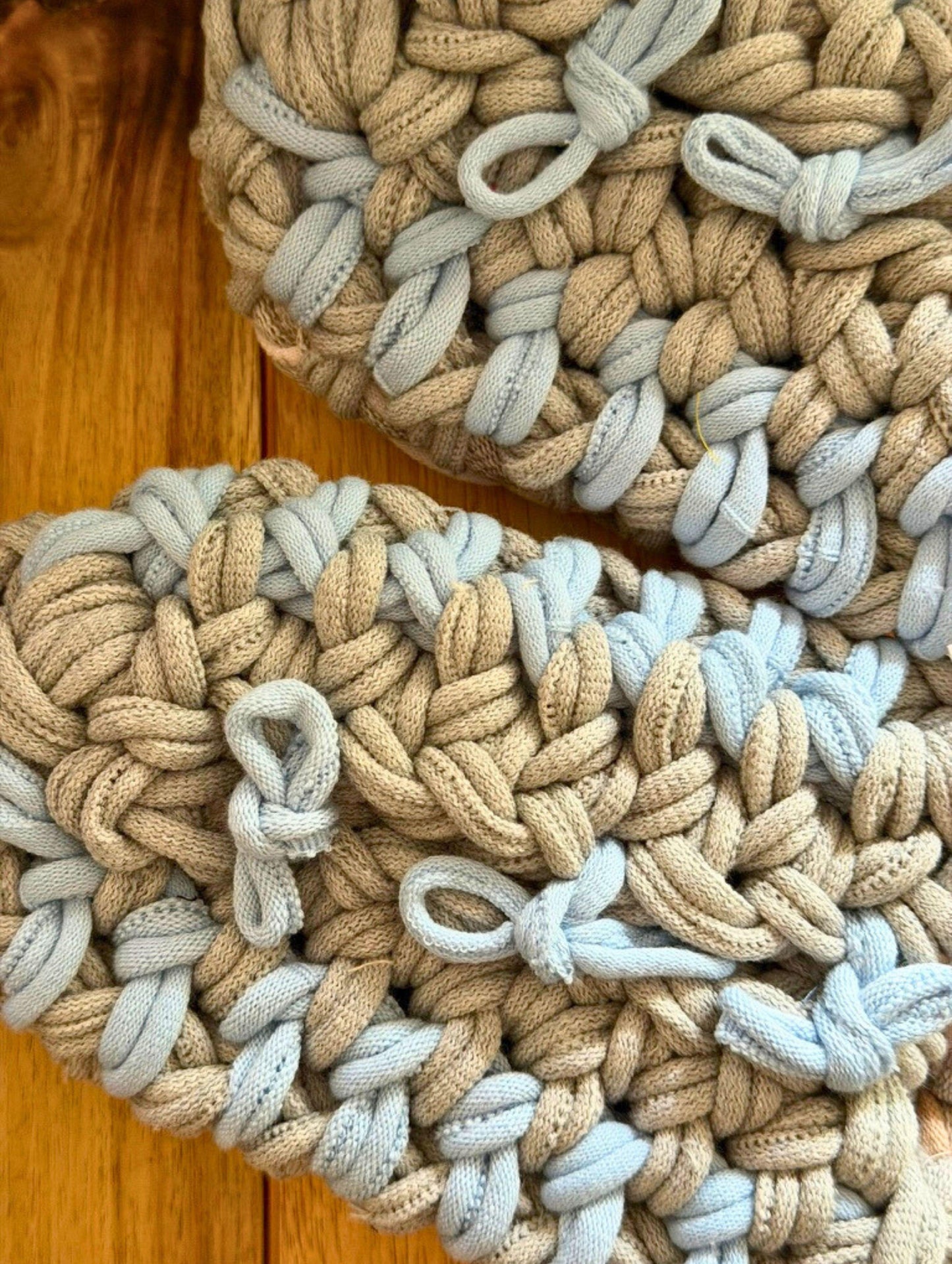 Large | Knit up-cycle slippers 2025-Large45 [Large]