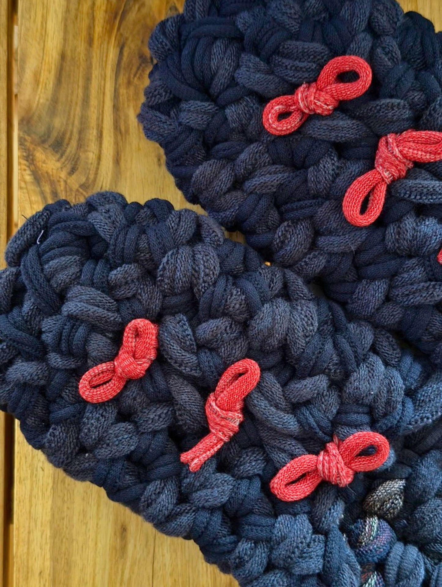 Large | Knit up-cycle slippers 2025-Large50 [Large]