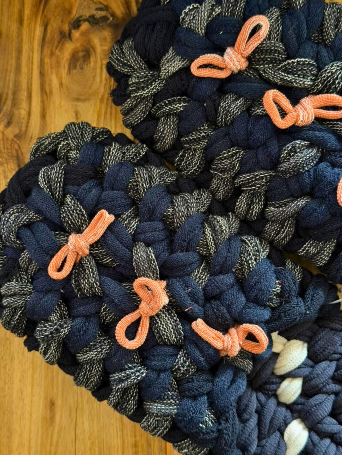 Large | Knit up-cycle slippers 2025-Large49 [Large]