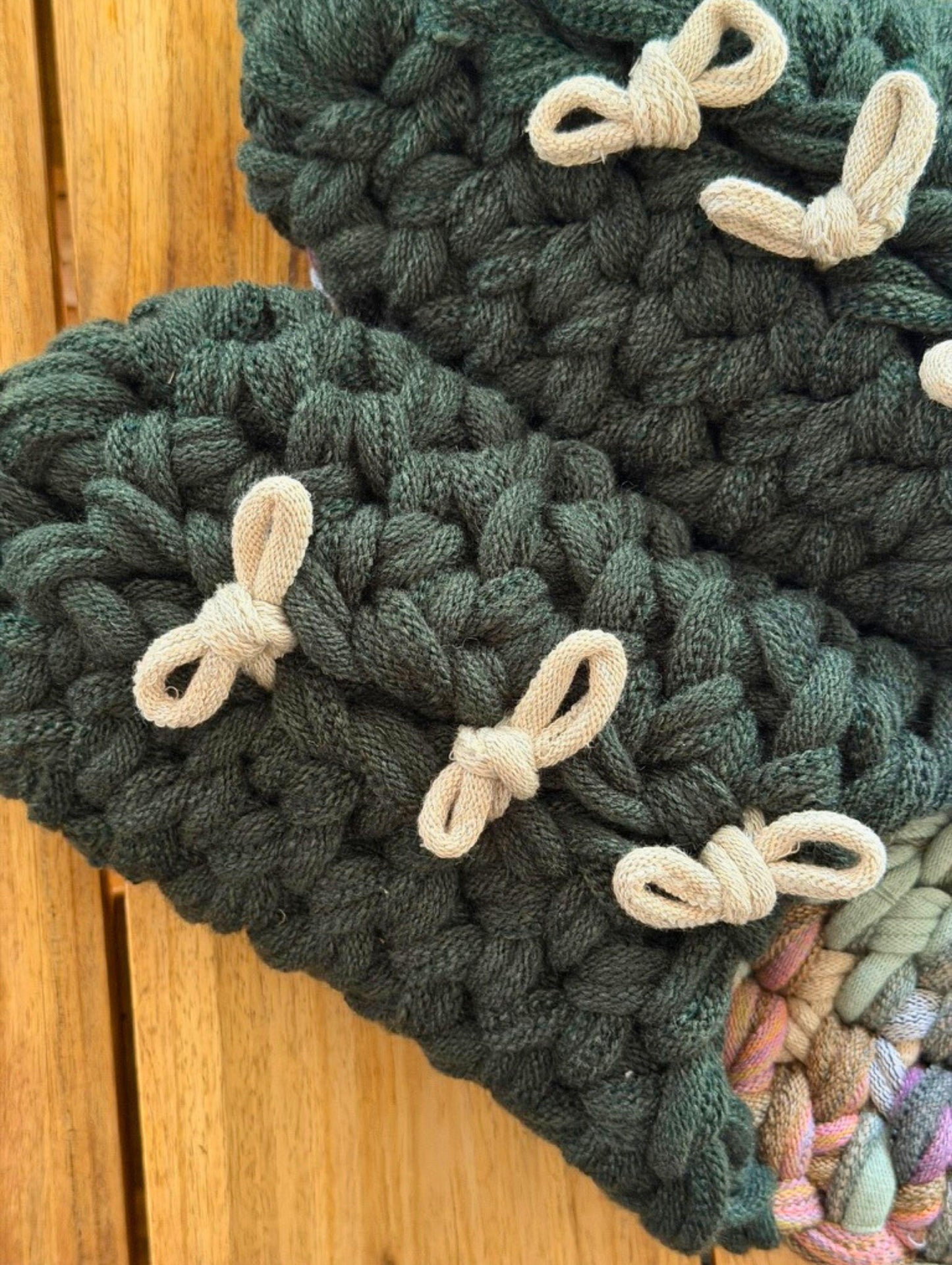 XL | Knit up-cycle slippers 2025-XL01 [XL] 28cm / Regular / 535g