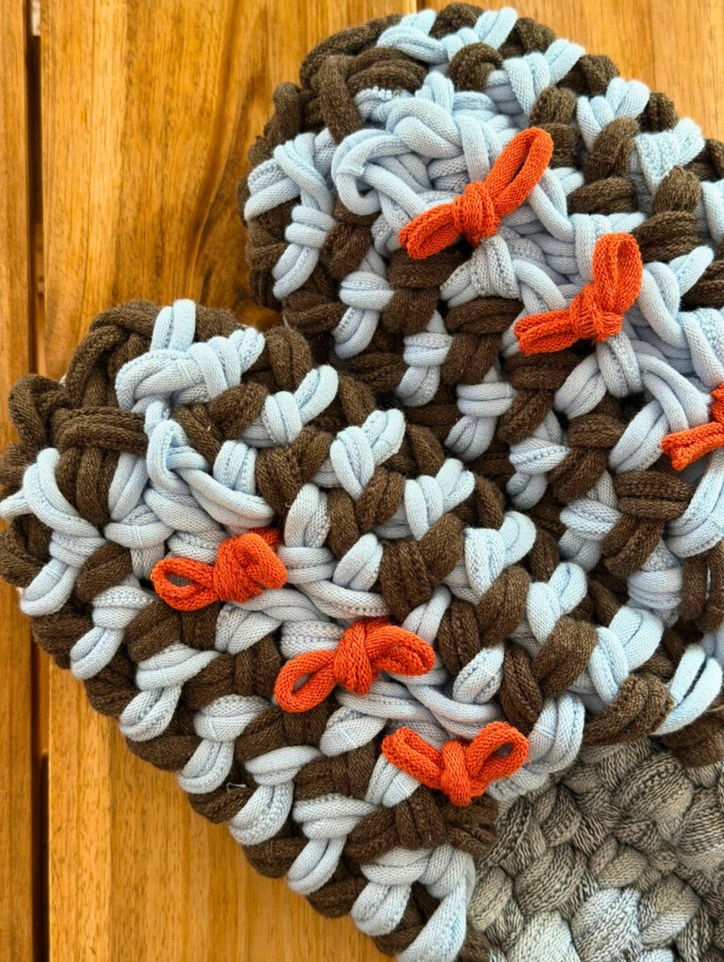 XL | Knit up-cycle slippers 2025-XL02 [XL]