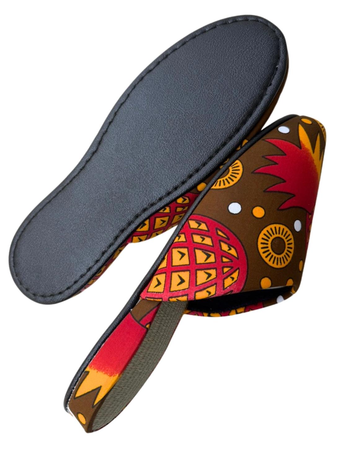 Large | Tatami Print Mix Slippers 2026SS-002 [Easy-care sole]