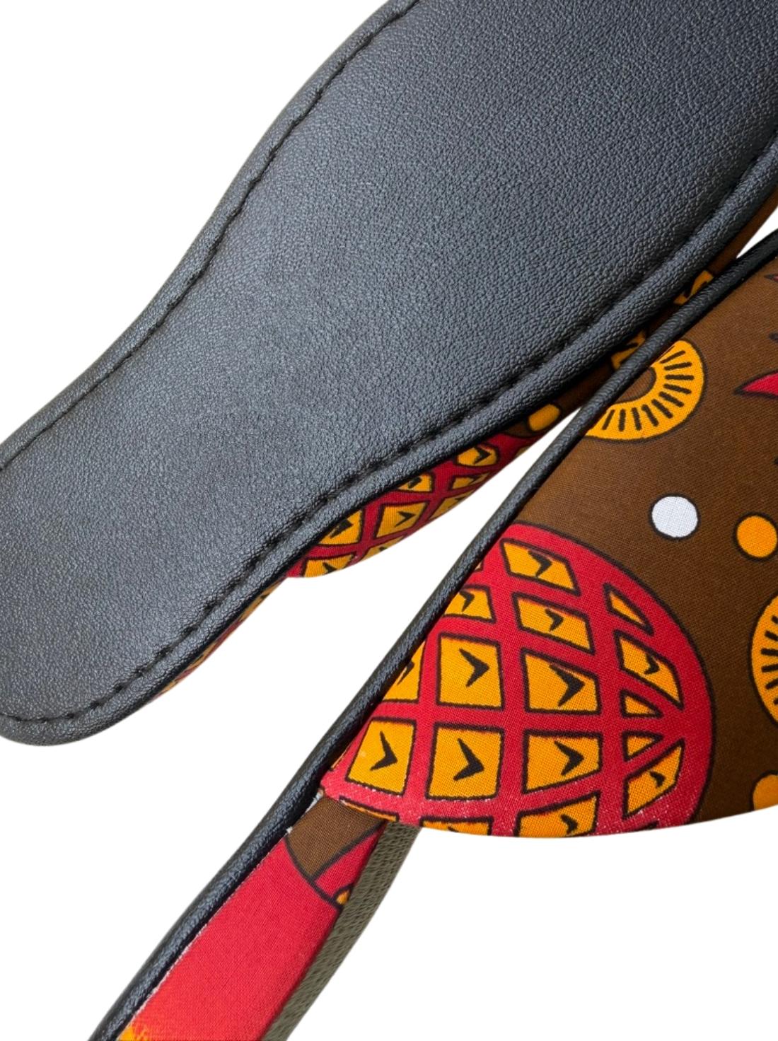 Large | Tatami Print Mix Slippers 2026SS-002 [Easy-care sole]