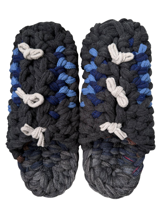 XL | Knit up-cycle slippers 2025-XL14 [XL]