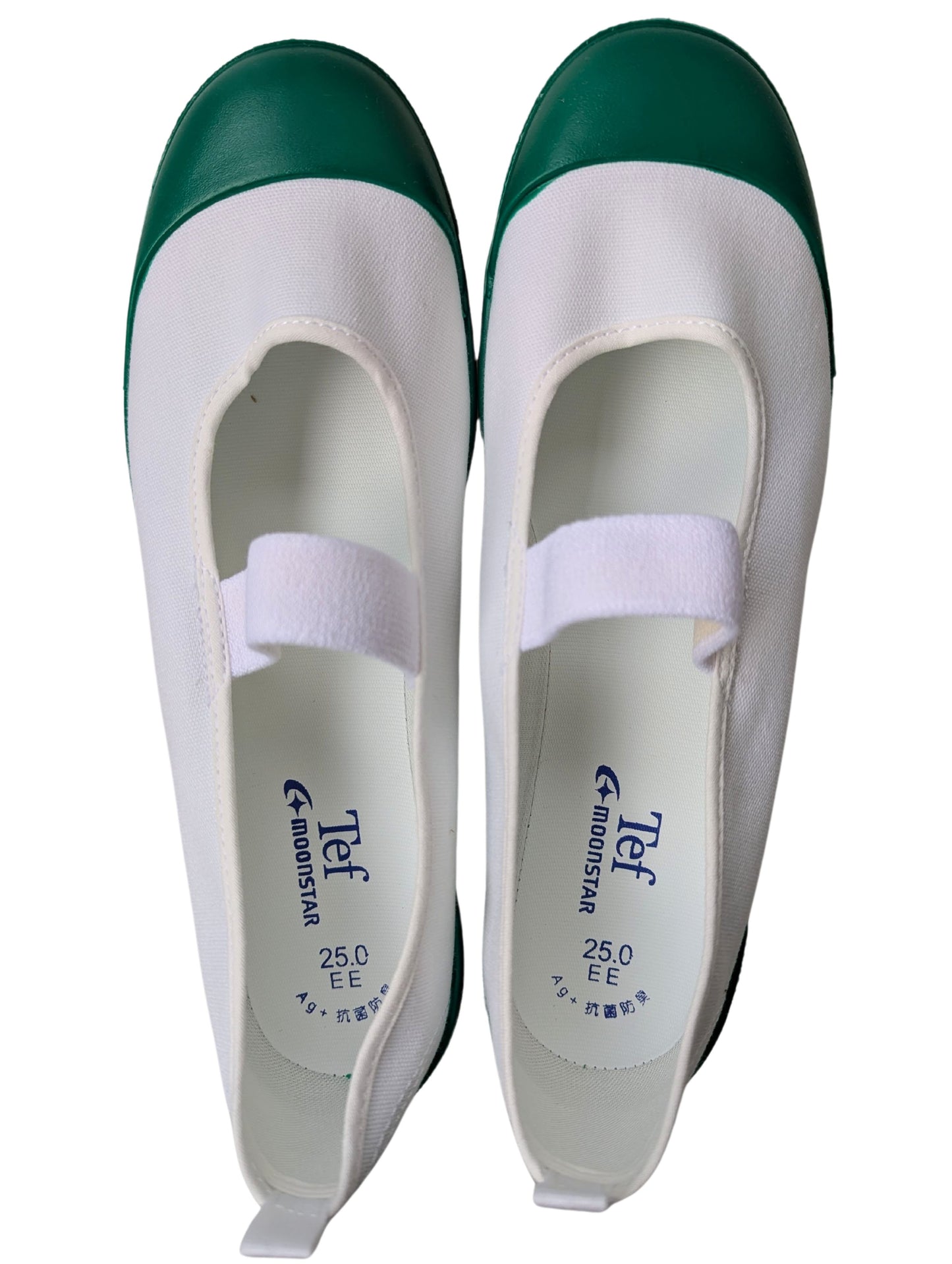 Uwabaki Type #01 [Green]  Japan made school indoor shoes