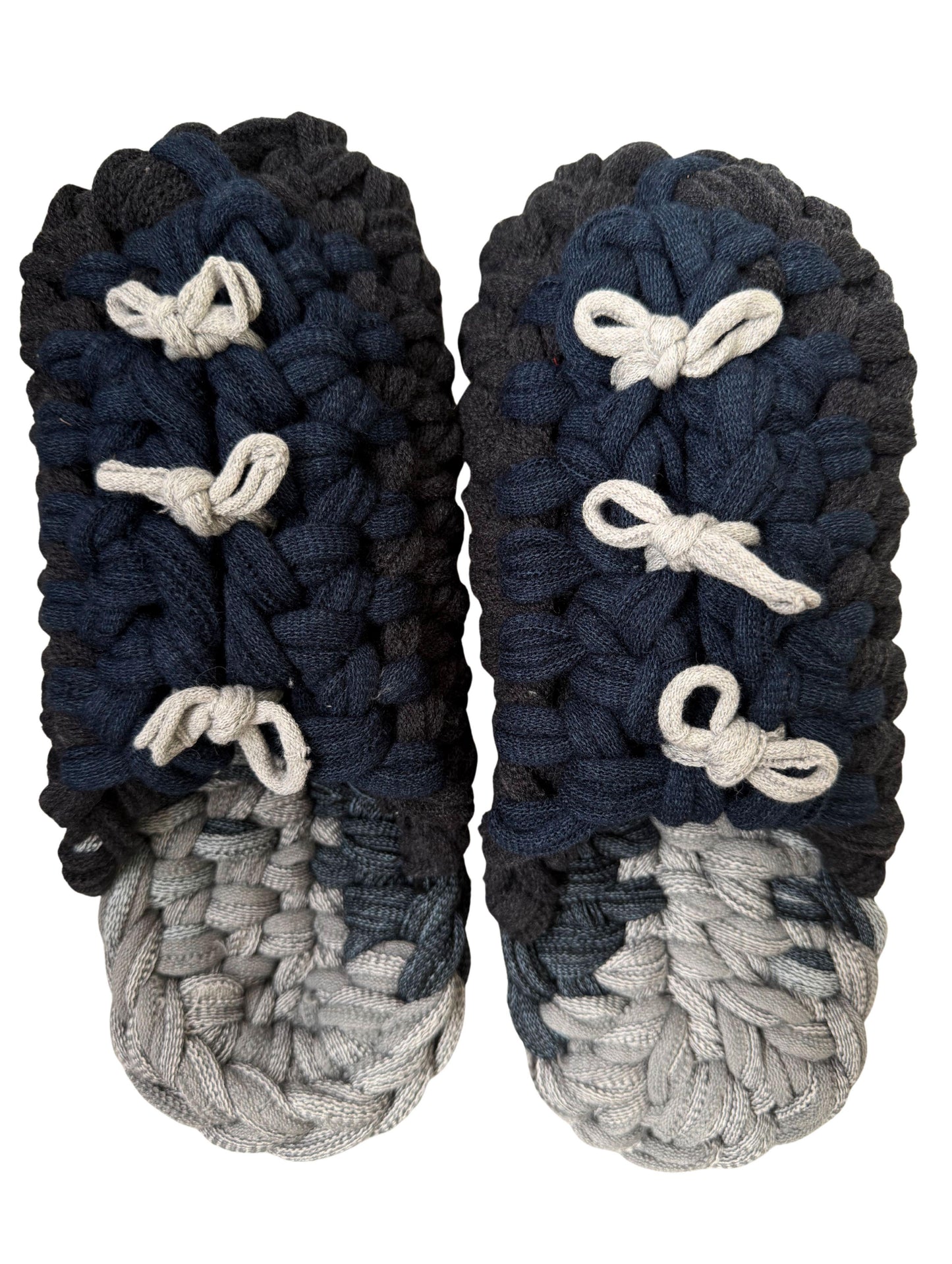 Large | Knit up-cycle slippers 2025-Large46 [Large]