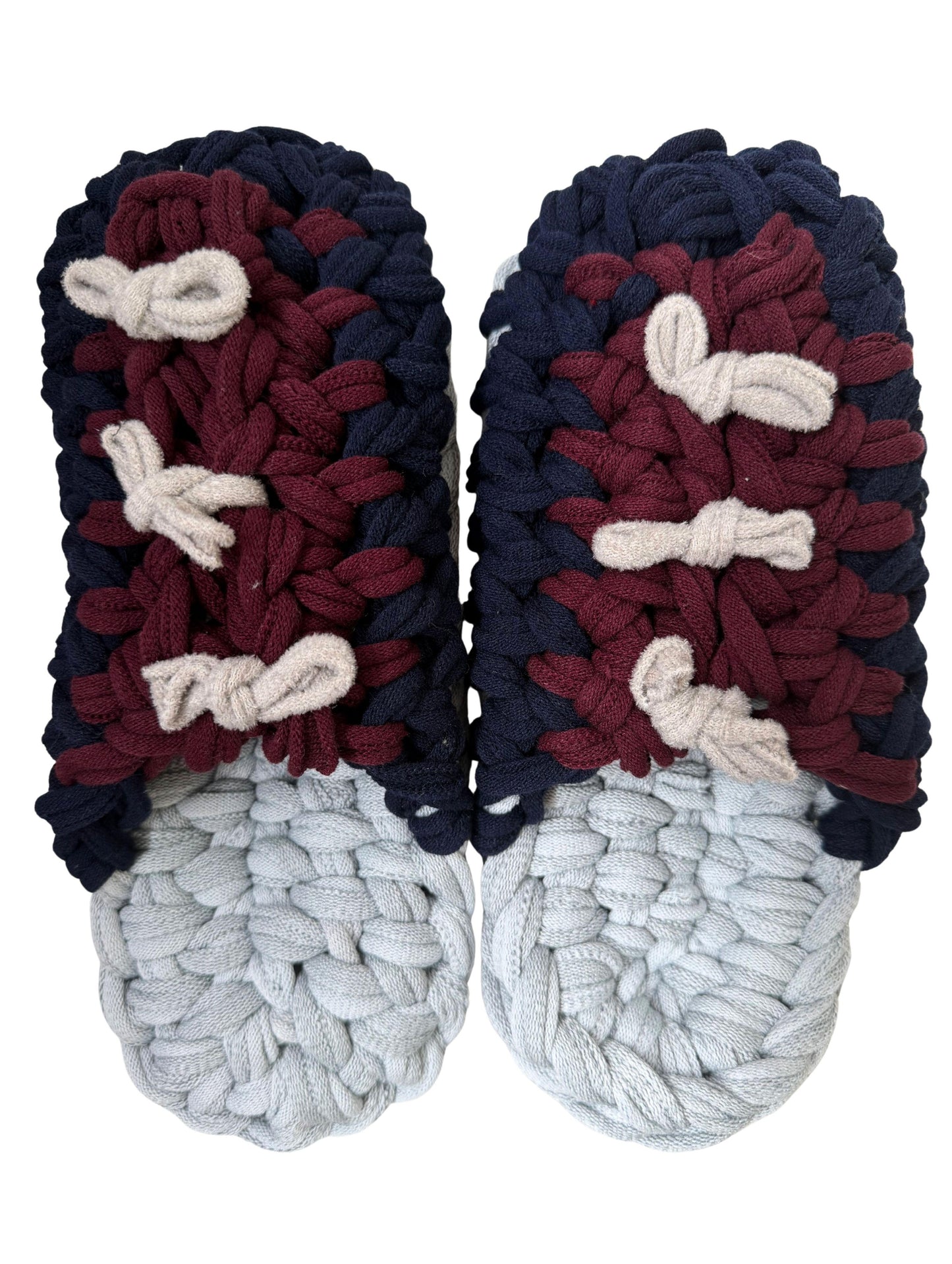 Large | Knit up-cycle slippers 2025-Large44 [Large]