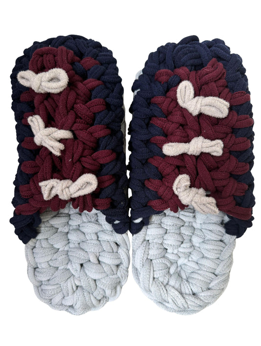 Large | Knit up-cycle slippers 2025-Large44 [Large]