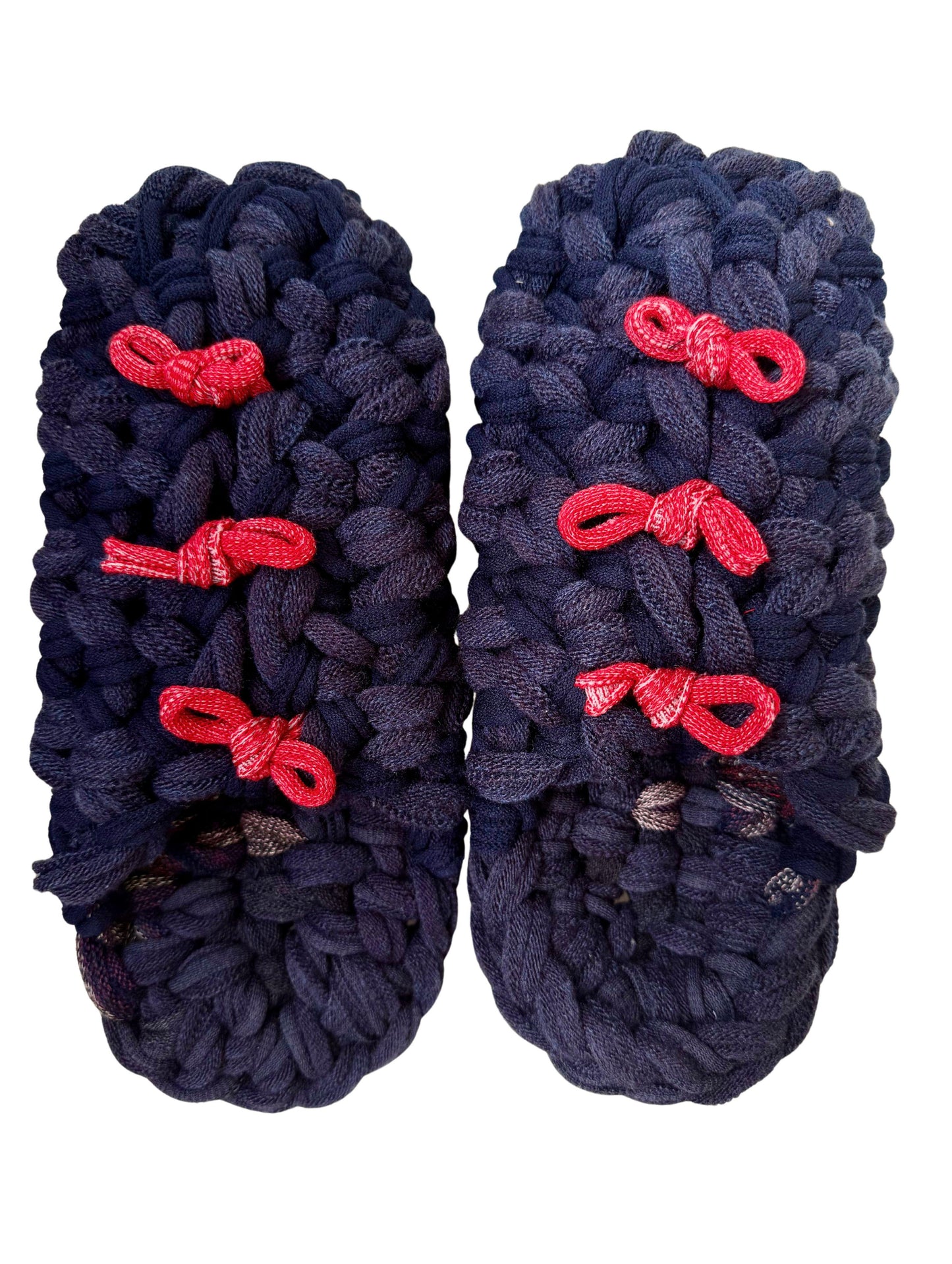 Large | Knit up-cycle slippers 2025-Large50 [Large]