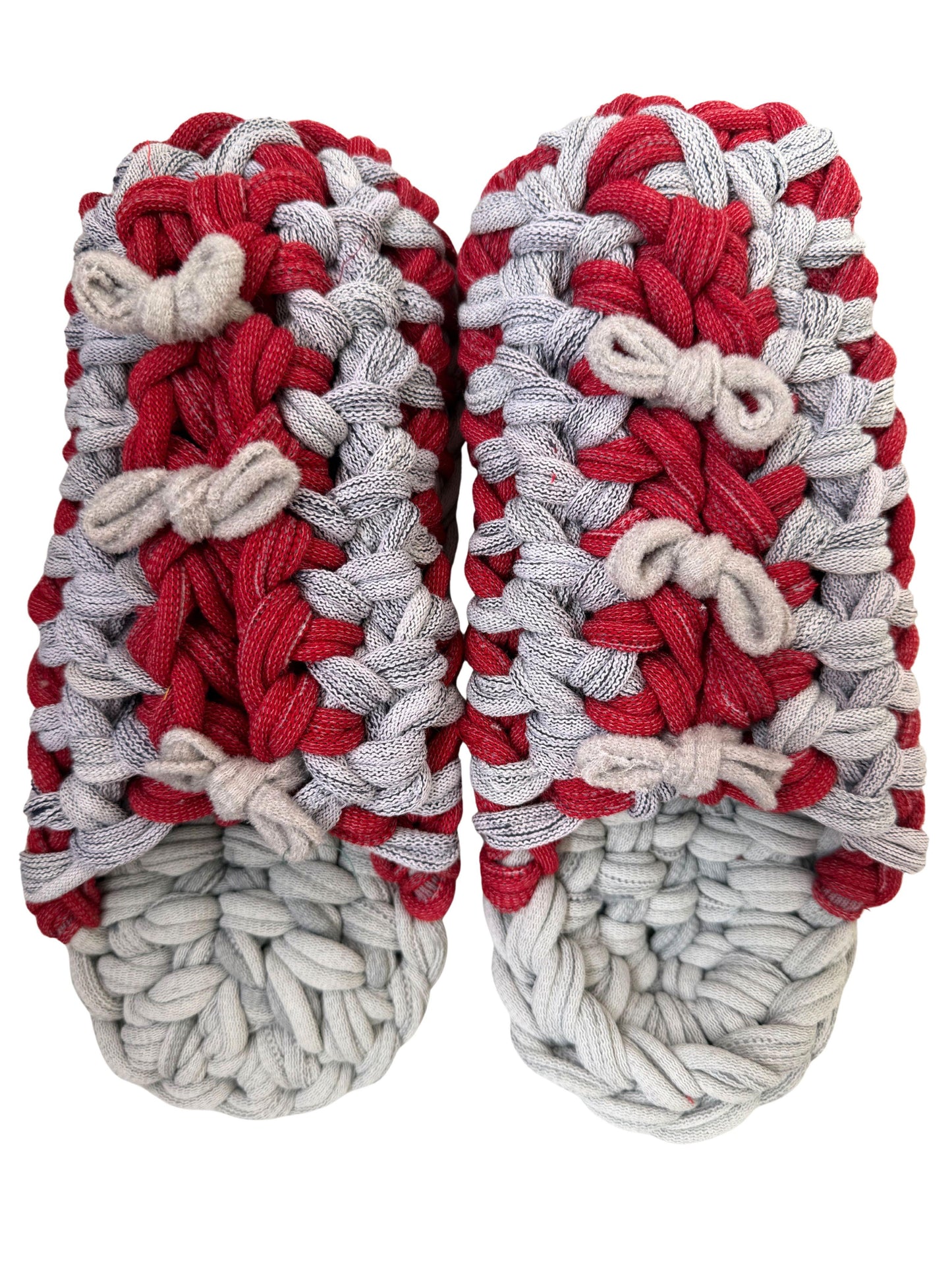 Large | Knit up-cycle slippers 2025-Large41 [Large]